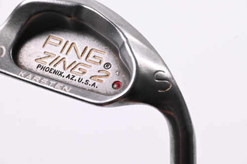 Ping Zing 2 Sand Wedge / 52 Degree / Red Dot / Stiff Flex Ping Karsten Shaft