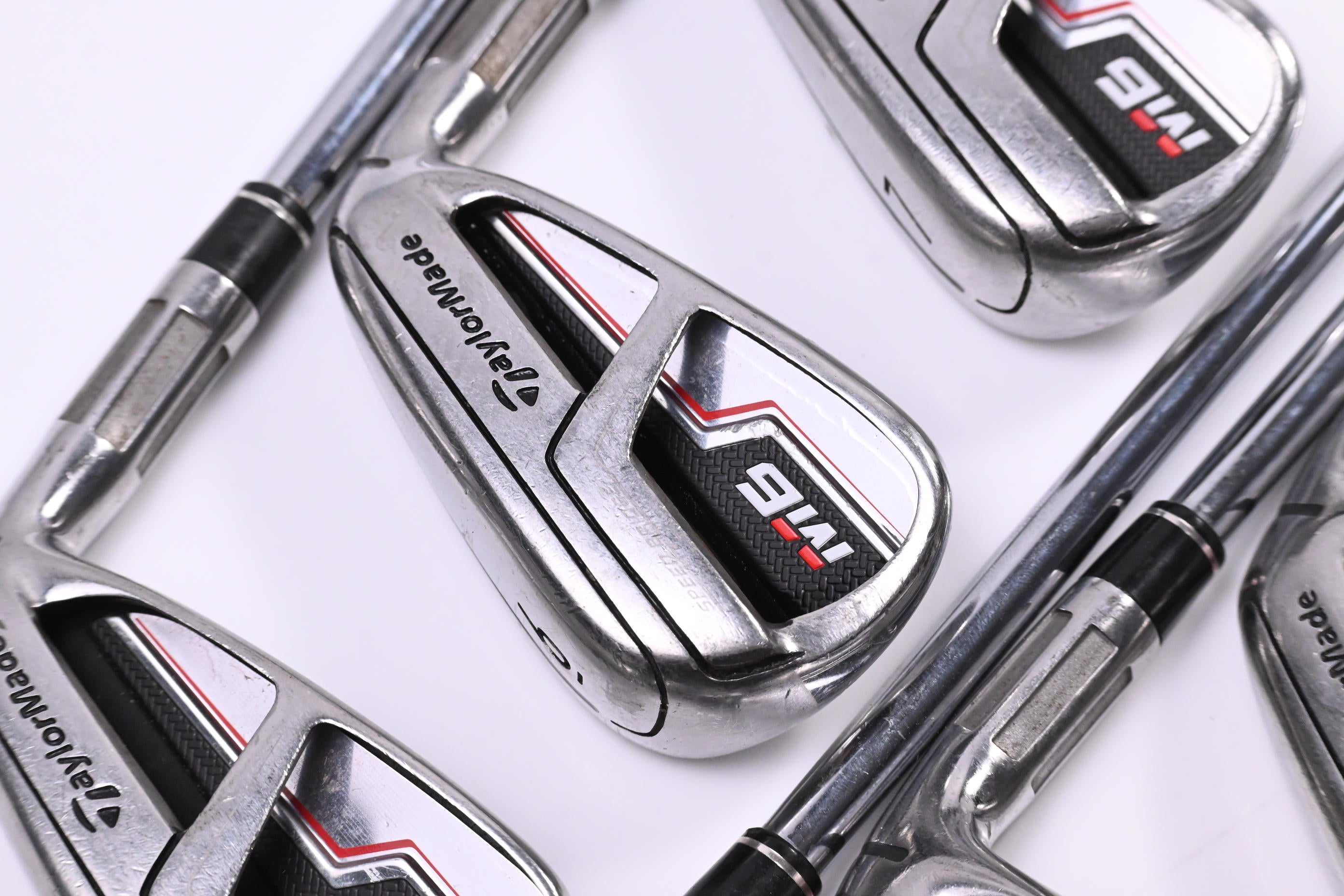 Taylormade M6 Irons / 5-PW+SW / Stiff Flex N.S.pro GH Shafts