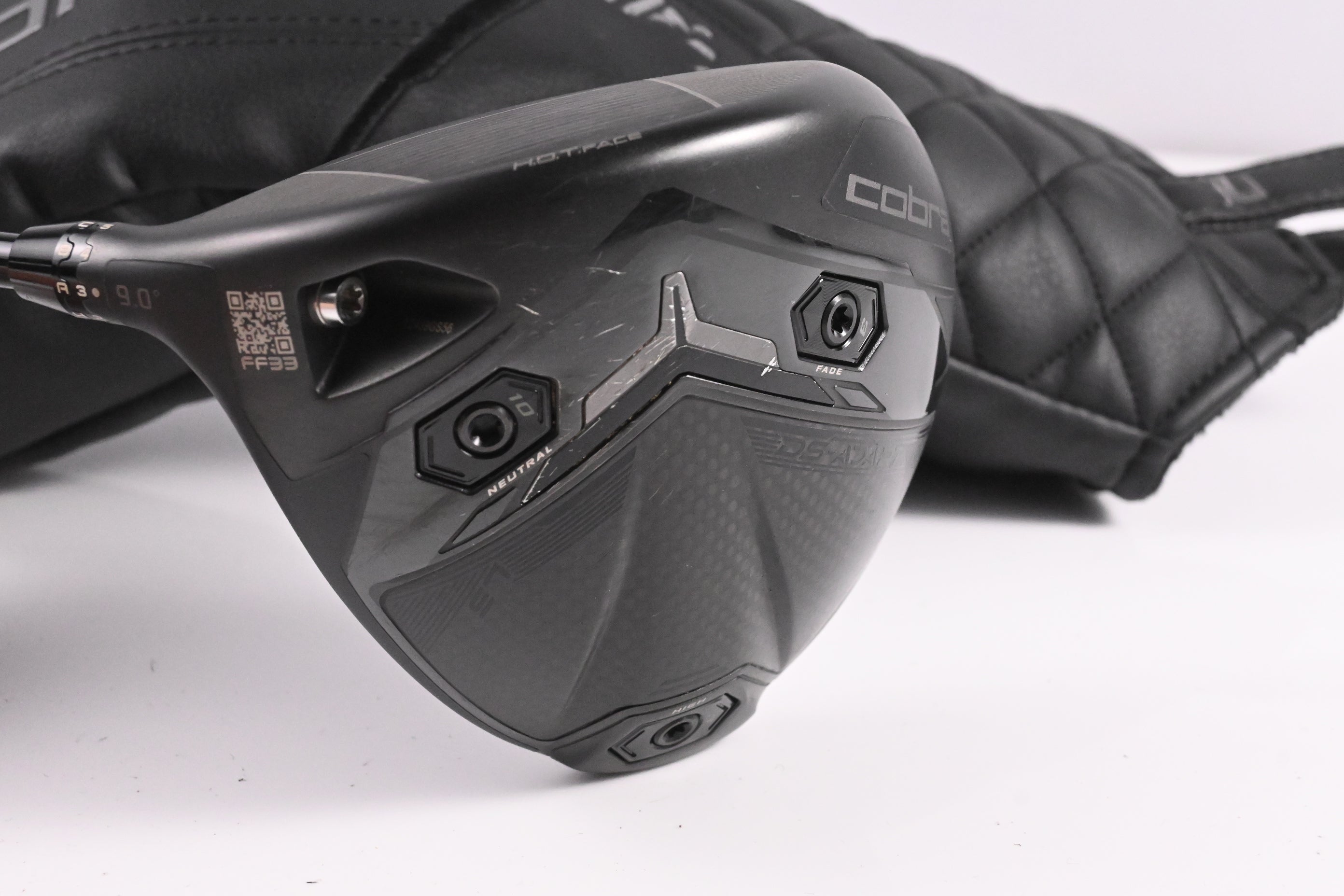 Left Hand Cobra DS-Adapt LS Driver / 9 Degree / X-Flex HZRDUS Black 60 Shaft
