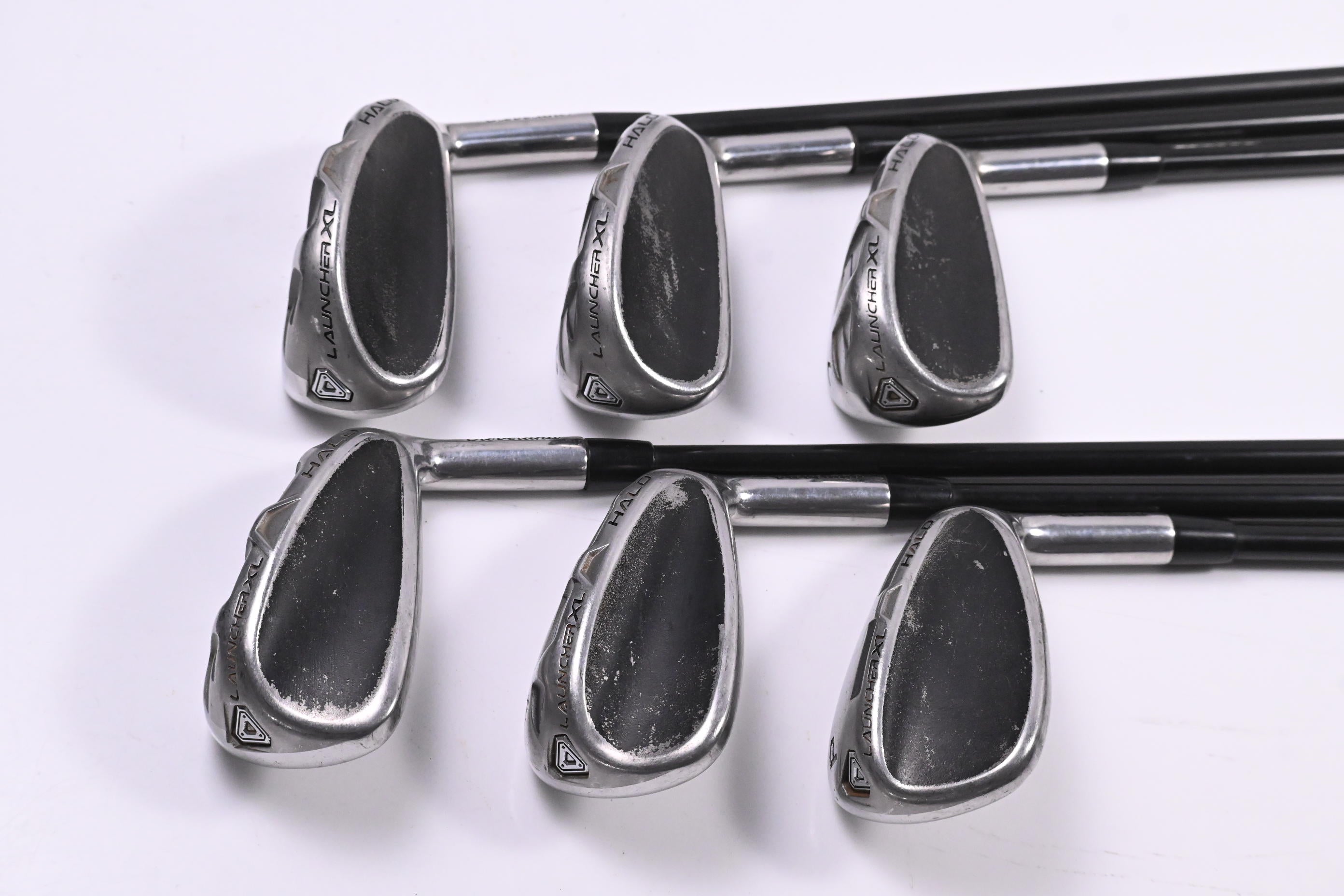 Ladies Cleveland Launcher XL Halo Irons / 5-PW / Ladies Flex Cypher 40 Shafts