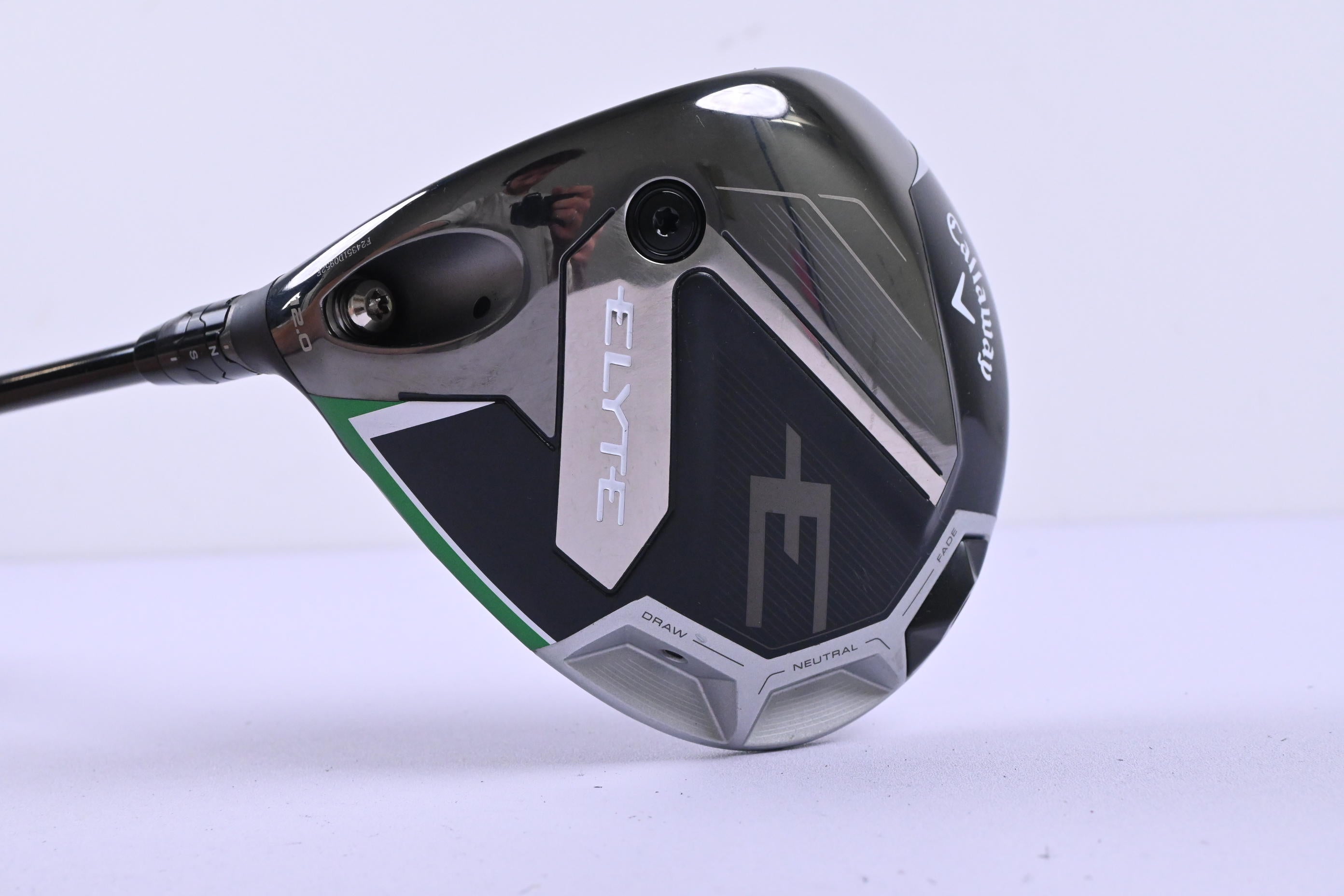 Left Hand Callaway Elyte Driver / 12 Degree / Regular Flex Kai'li Blue 50 Shaft