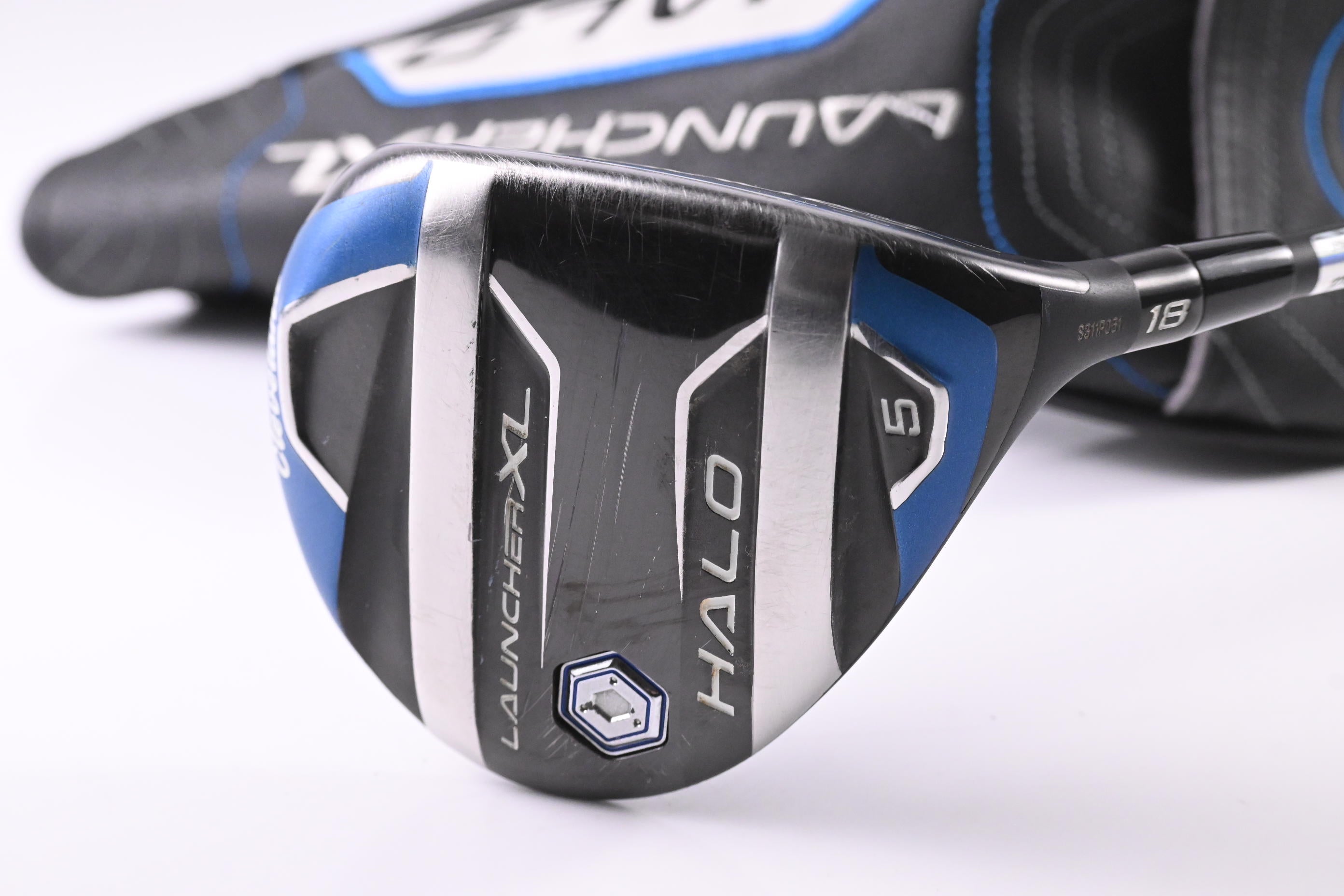 Ladies Cleveland Launcher XL Halo #5 Wood / 18 Degree / Ladies Flex Cypher 55