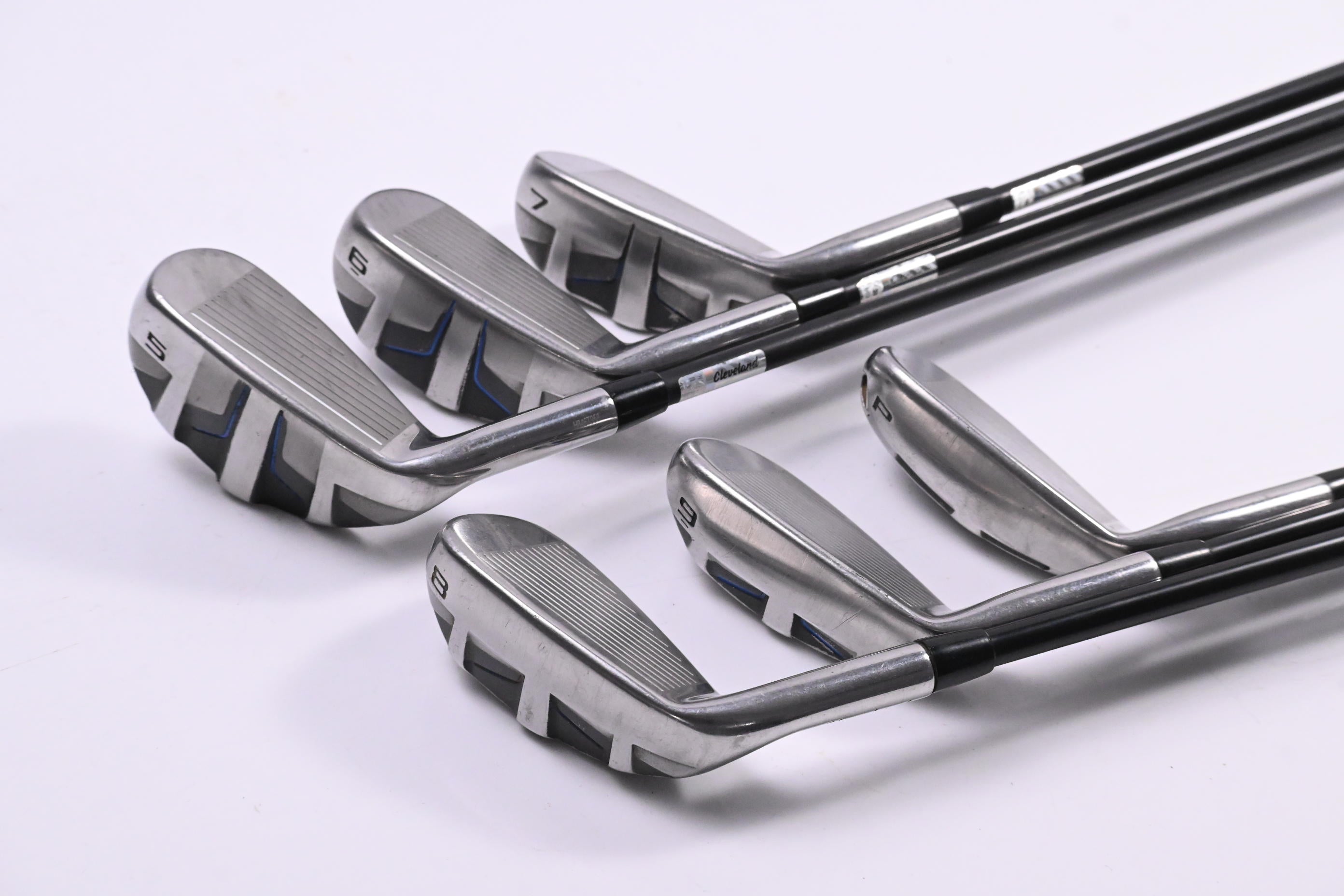 Ladies Cleveland Launcher XL Halo Irons / 5-PW / Ladies Flex Cypher 40 Shafts