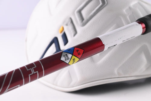 Taylormade Qi10 LS Driver / 9 Degree / Stiff Flex Hzrdus Smoke RDX Red 60