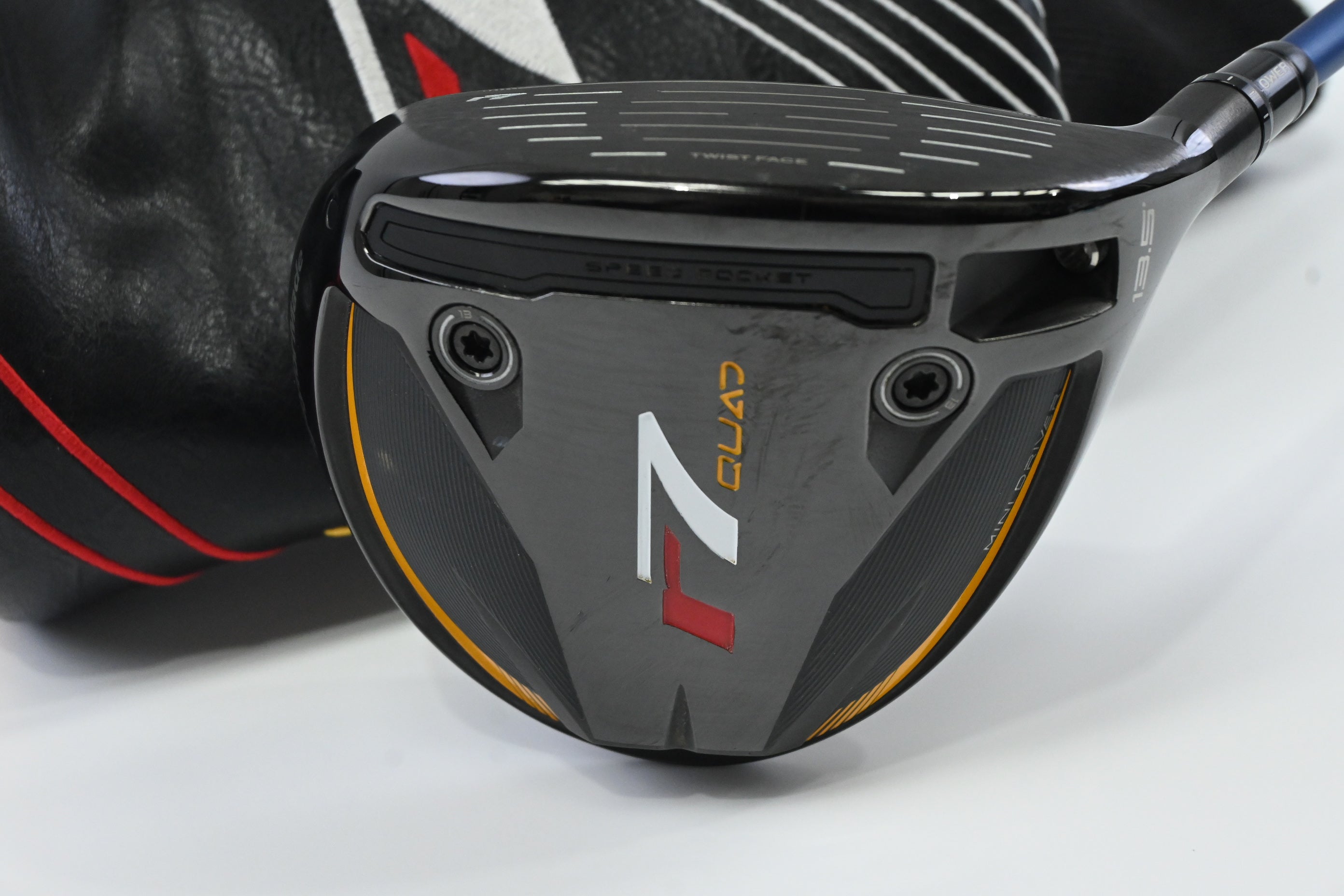 Taylormade R7 Quad Mini Driver / 13.5 Degree /  Stiff Flex Ventus Blue Velocore+