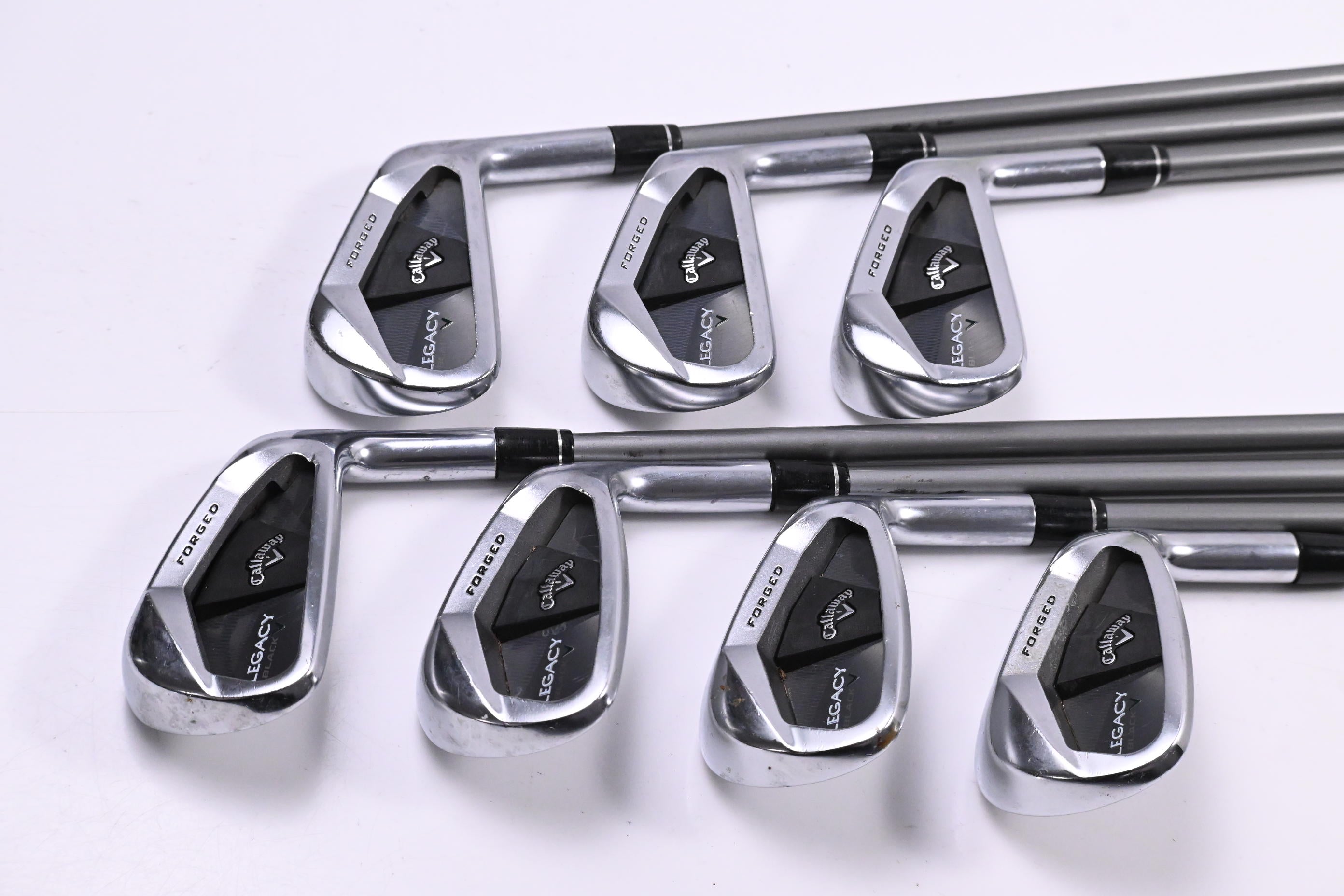 Callaway Legacy Black 2011 Irons / 4-PW / Regular Flex Callaway Speed Matrix 50