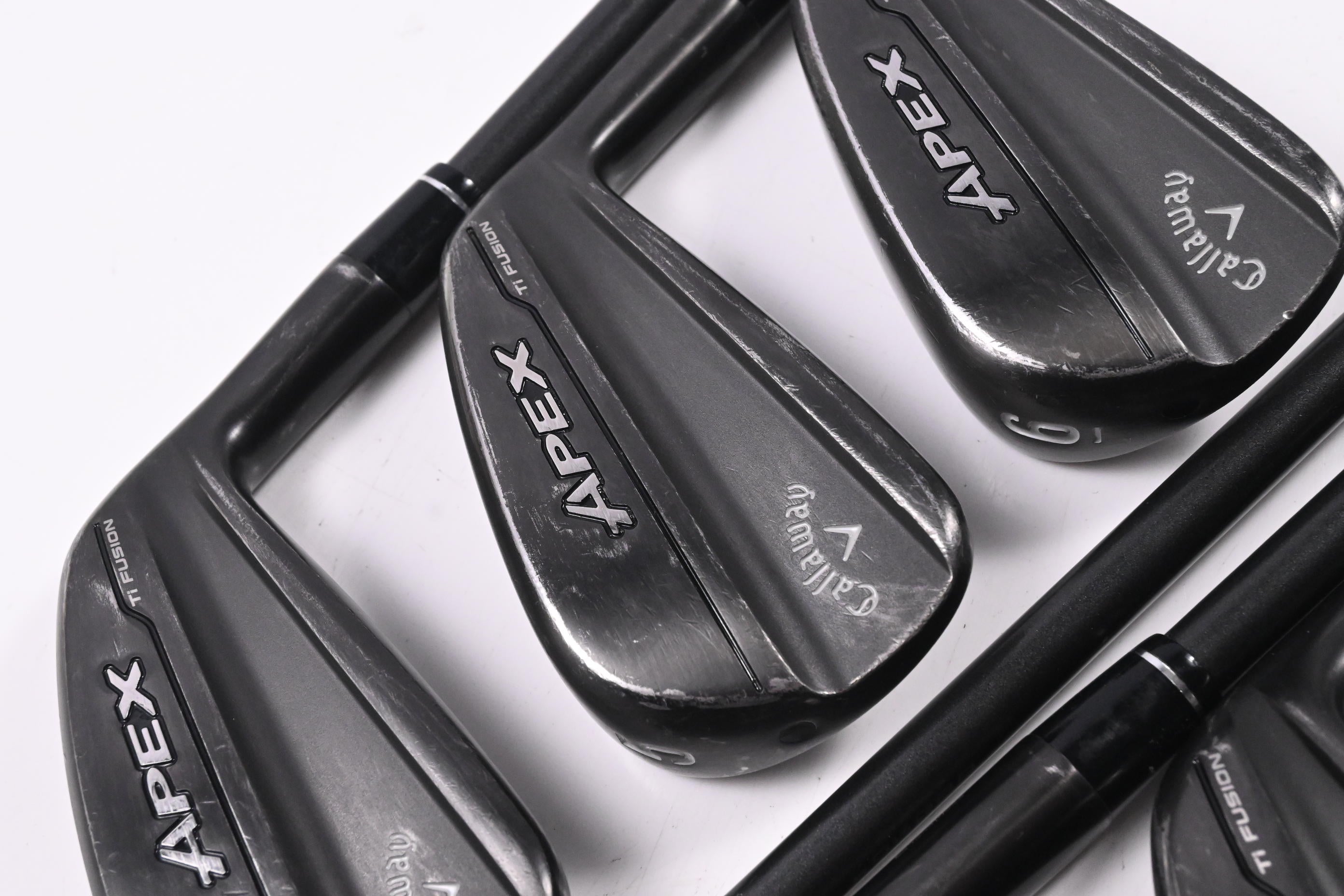 Callaway Apex Ti Fusion Irons / 4-PW / Stiff Flex Dynamic Gold MID 115 S400