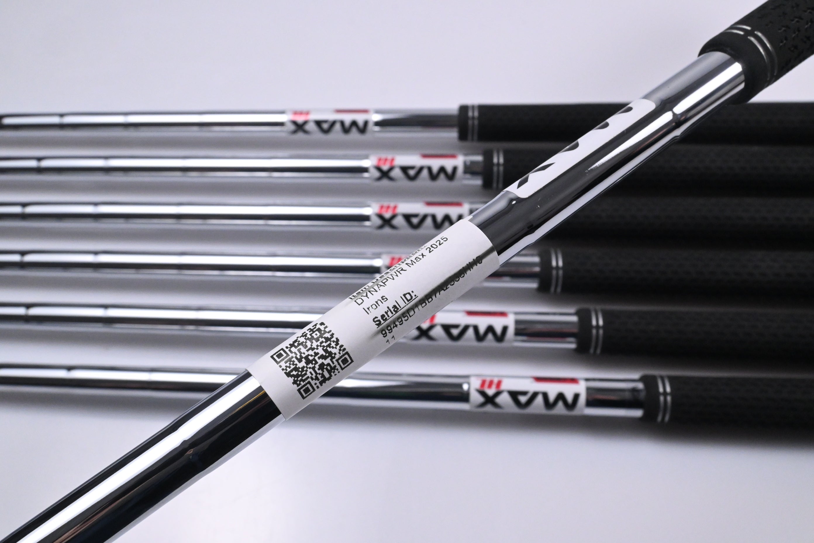 Wilson DYNAPWR Max 2025 Irons / 5-PW+SW / Regular Flex KBS MAX HL Shafts