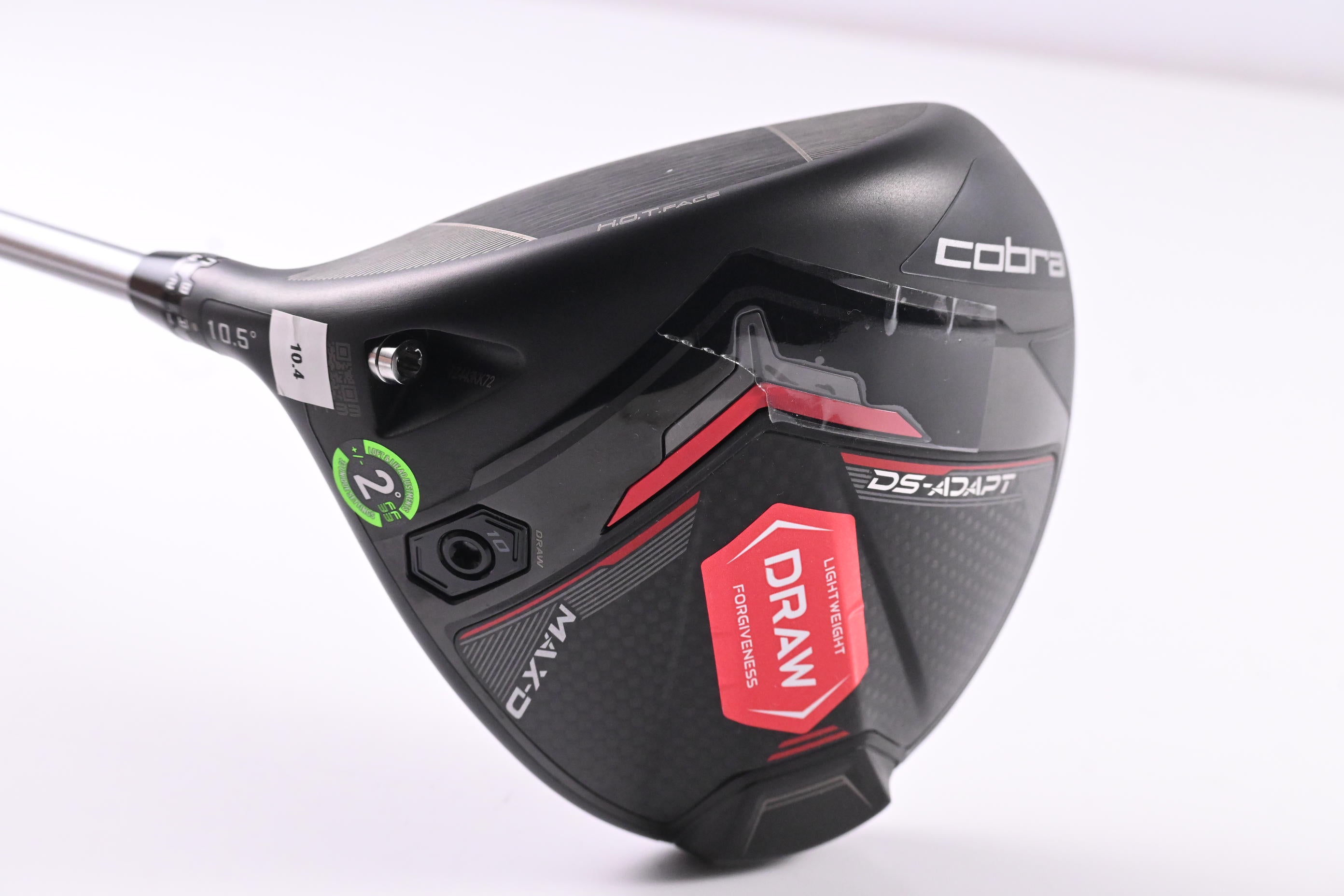 Left Hand Cobra DS-Adapt MAX-D Driver / 10.5 Degree / X-Flex Fujikura Pro 60