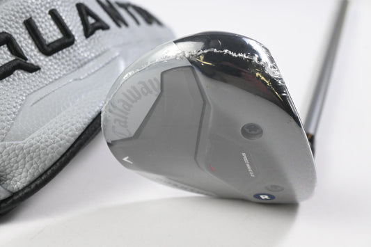 Callaway Quantum Max #7 Wood / 21 Degree / Regular Flex Denali Frost Silver 60
