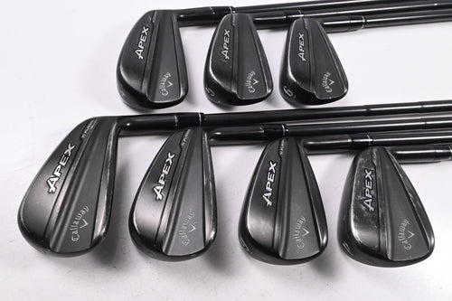 Callaway Apex Ti Fusion Irons / 4-PW / Stiff Flex Dynamic Gold MID 115 S400