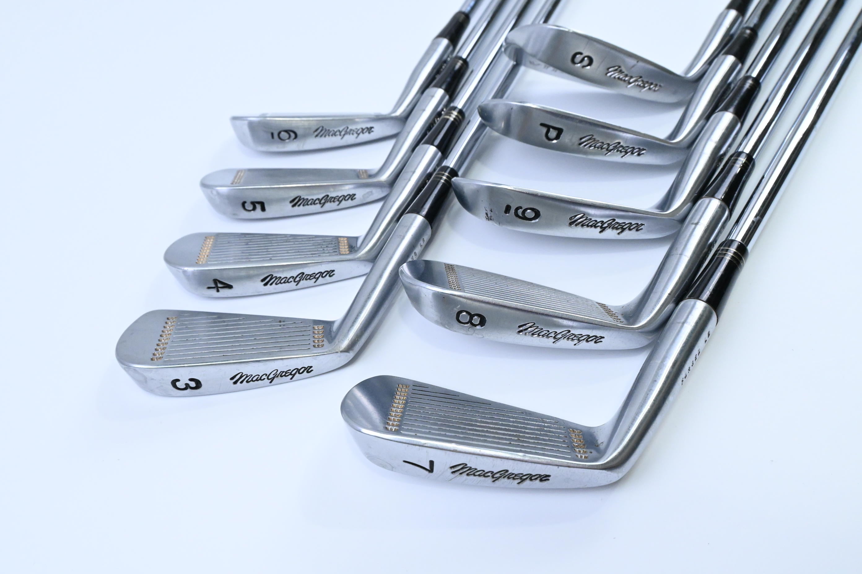MacGregor VIP Forged Irons / 3-PW+SW / Regular Flex Dynmaic Gold R400 Shafts