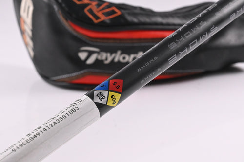 Left Hand Taylormade M6 #3 Wood / 15 Degree / Regular Flex HZRDUS Smoke iM10 60