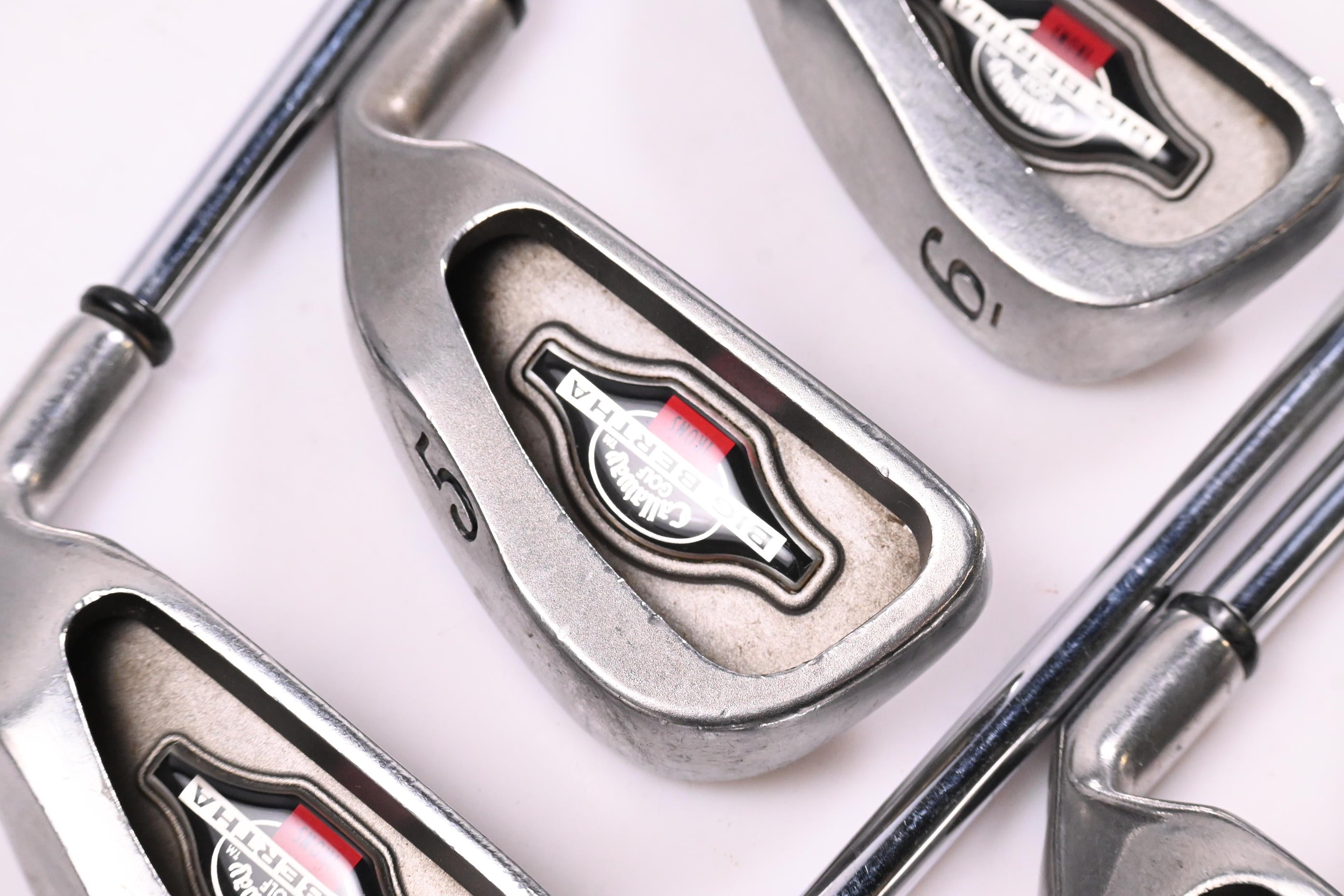 Callaway Big Bertha 1996 Irons / 4-9i / Regular Flex Callaway Memphis 10 Shafts