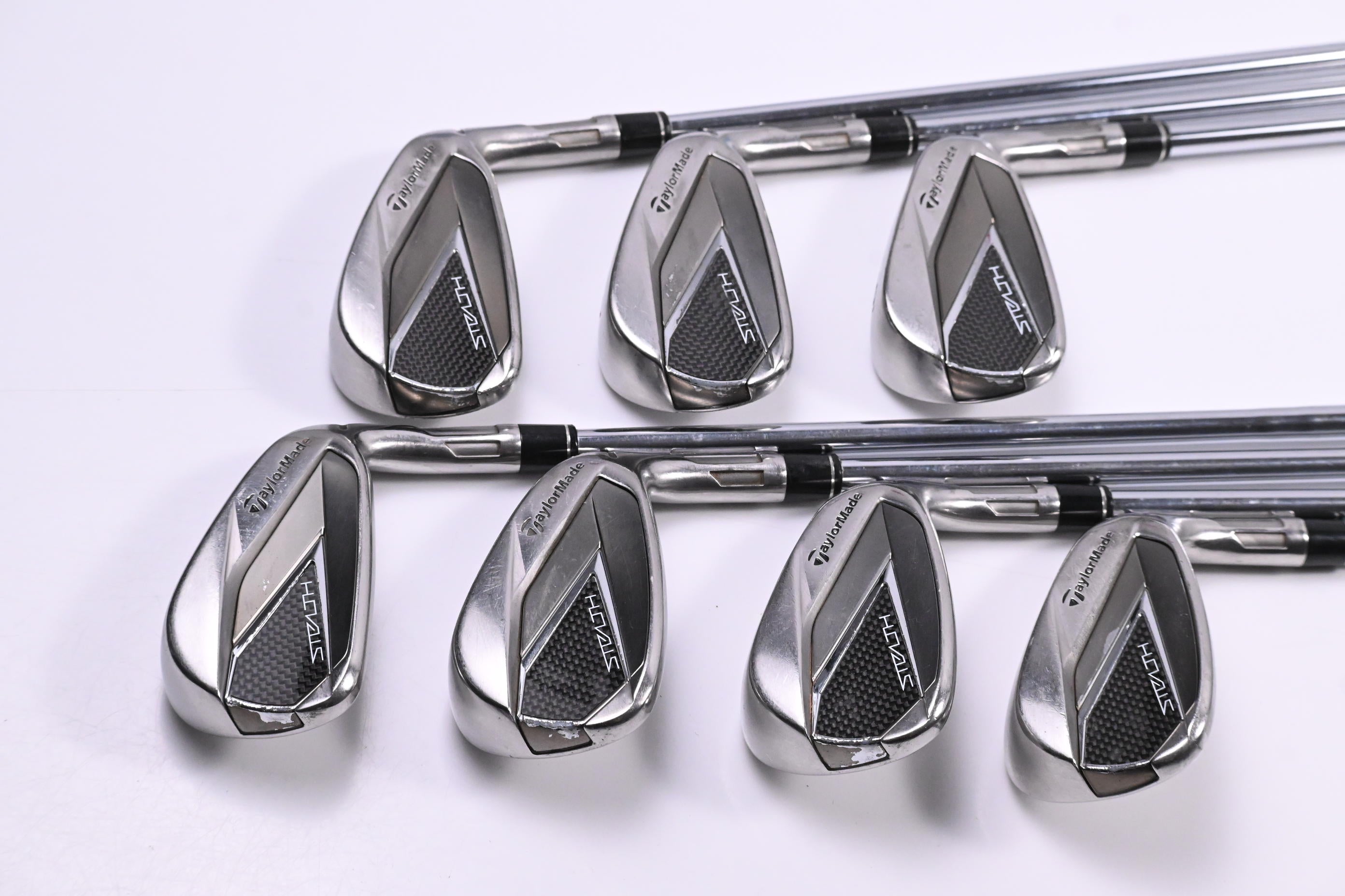 Taylormade Stealth Irons / 4-PW / Stiff Flex KBS MAX MT 85 Shaft