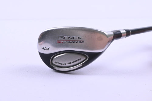 Nickent Genex 3DX #4 Hybrid / 23 Degree / Regular Flex SpeedRated 75 Shaft