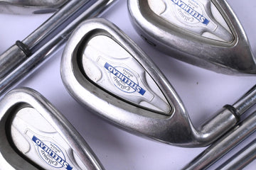 Left Hand Callaway X-14 Irons / 3-PW / Uniflex Callaway Steelhead Shafts