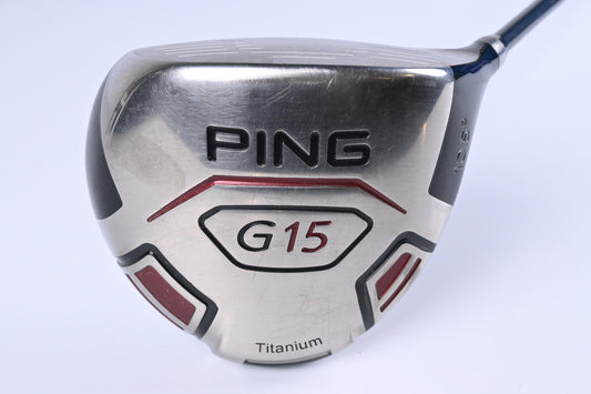 Ping G15 Driver / 10.5 Degree / Stiff Flex Fujikura XLR8 Green 56 Shaft