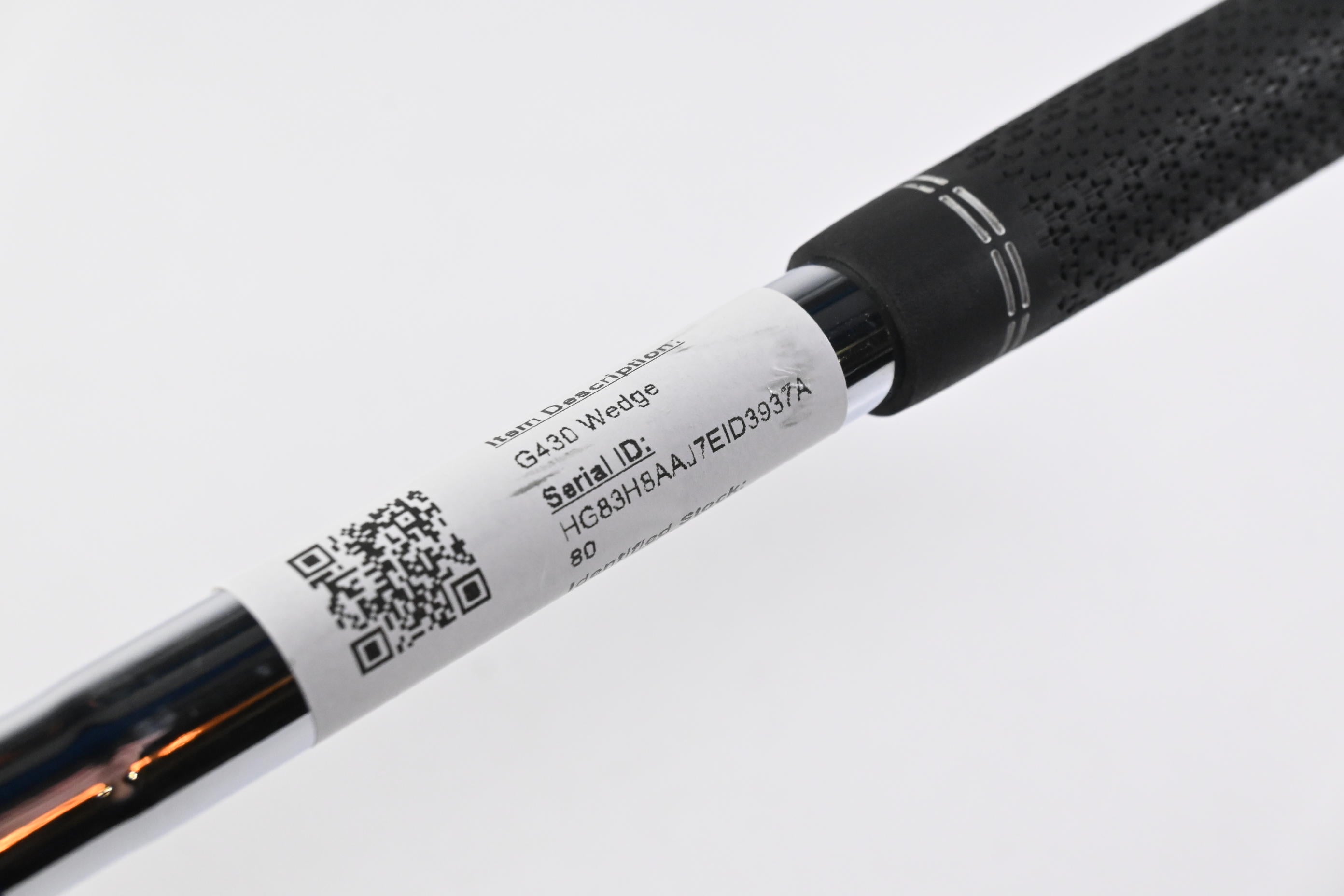 Ping G430 Lob Wedge / 58 Degree / White Dot / Stiff Flex Ping AWT 2.0 Shaft