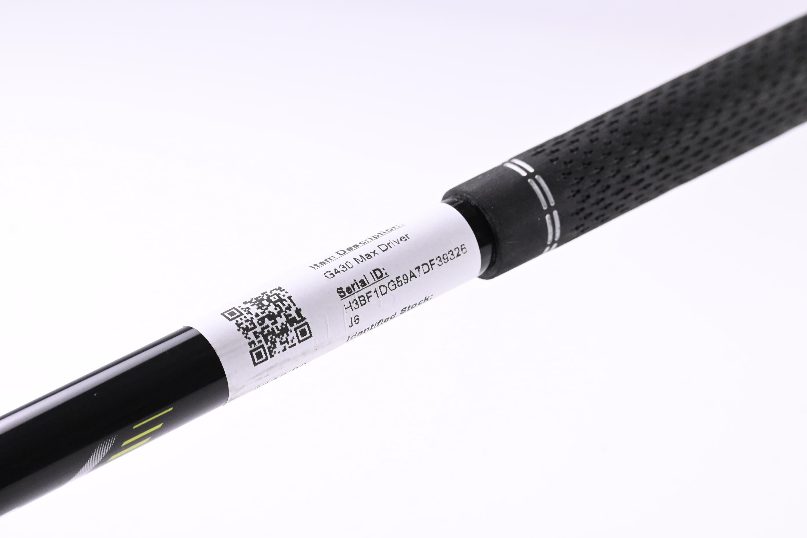 Ping G430 Max Driver / 9 Degree / Stiff Flex Ping Alta CB Black 55 Shaft