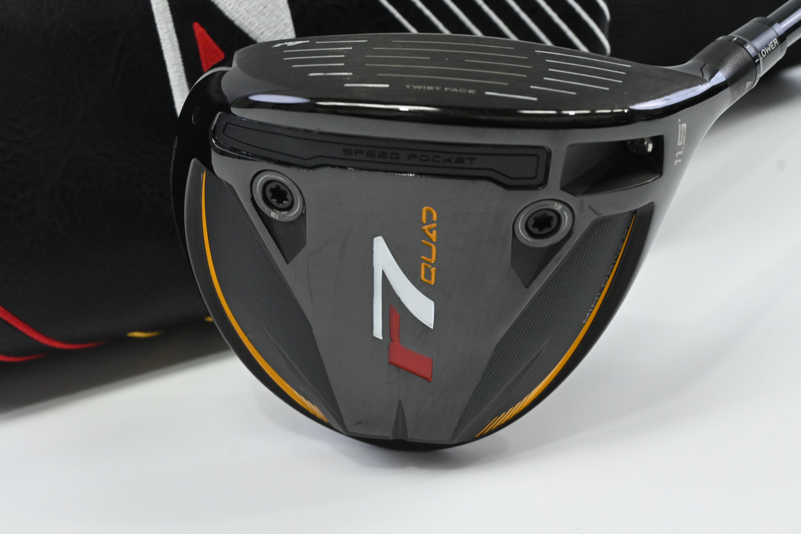 Taylormade R7 Quad Mini Driver / 11.5 Degree / Stiff Flex Fujikura Speeder 6