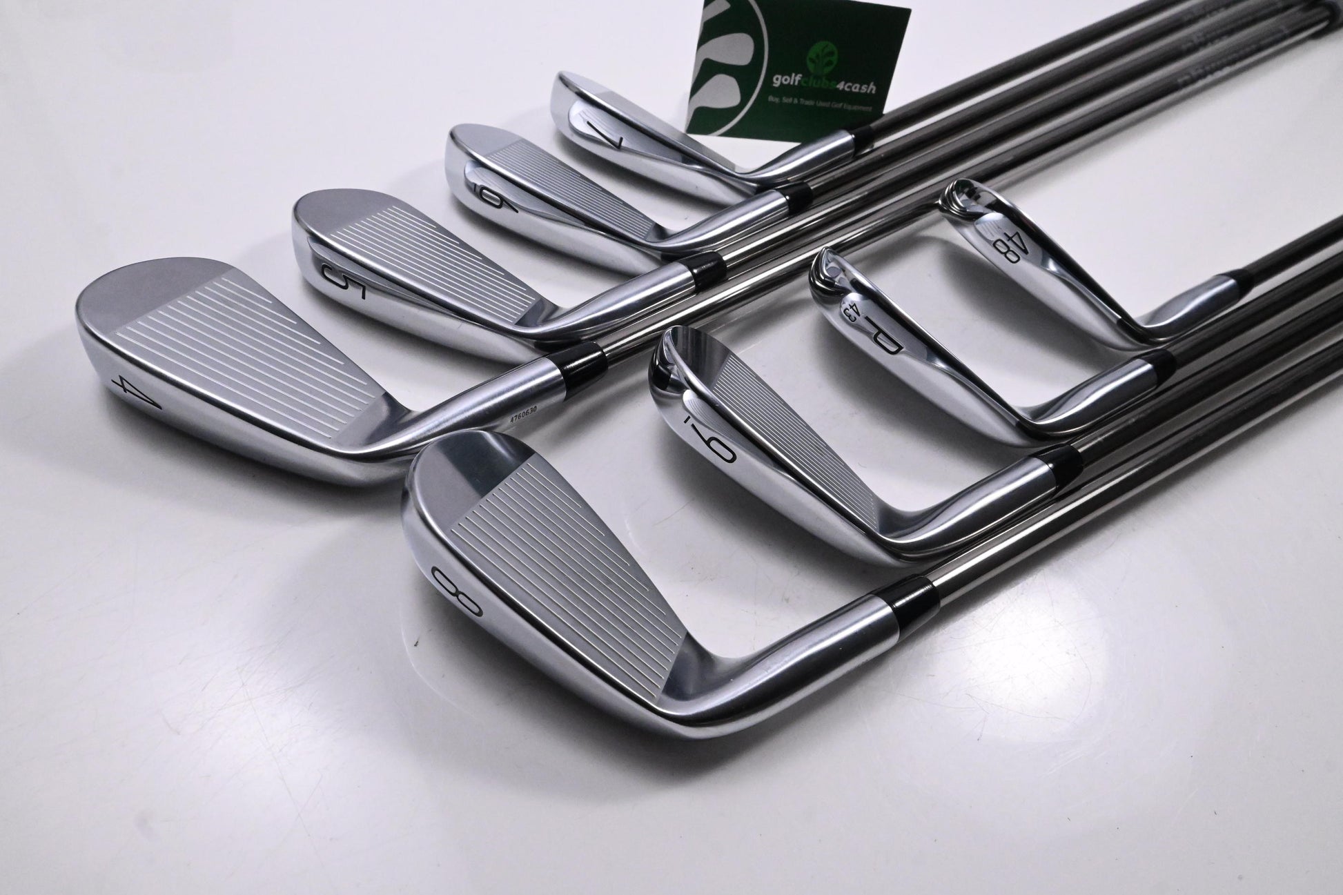 Titleist T200 2023 Irons / 4-PW+48 / Stiff Flex UST Mamiya Recoil 95 Shafts