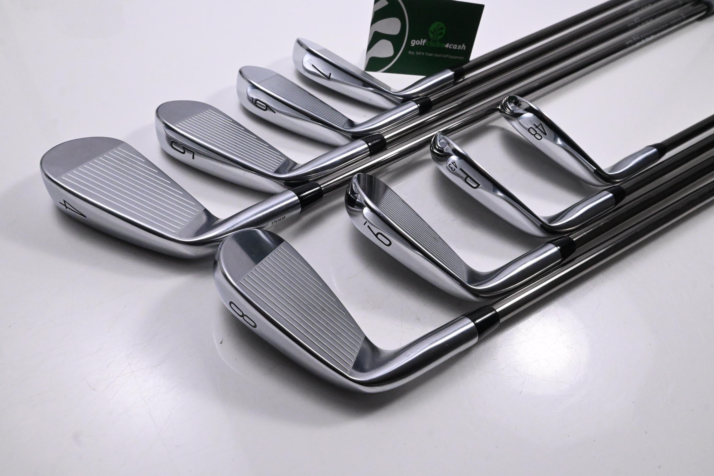 Titleist T200 2023 Irons / 4-PW+48 / Stiff Flex UST Mamiya Recoil 95 Shafts