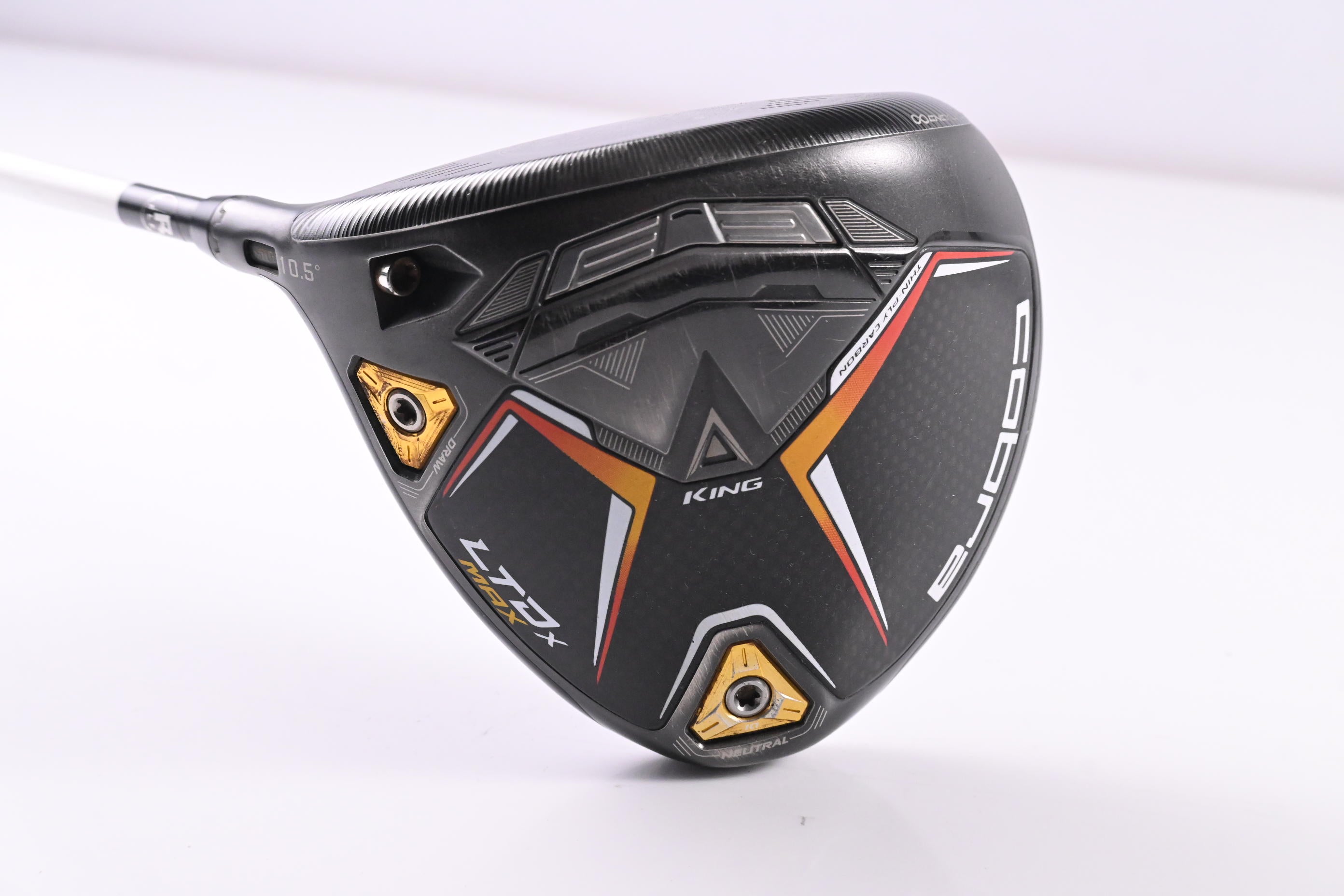 Left Hand Cobra LTDx Max Driver / 10.5 Degree / Regular Flex UST Helium Nanocore