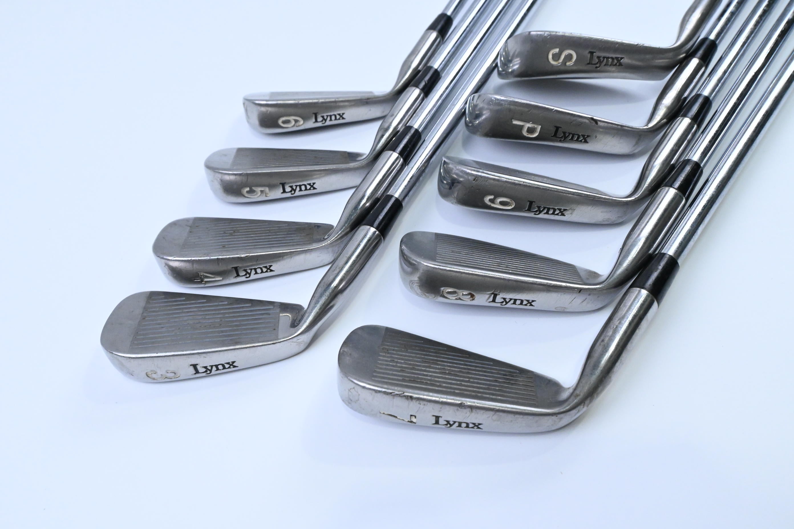 Lynx Parallax Irons / 3-PW+SW / Regular Flex Dynamic Gold R300 Shafts