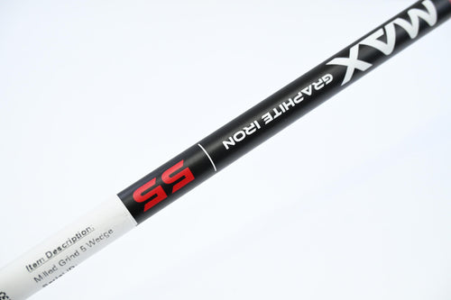 Taylormade Milled Grind 5 Lob Wedge / 58 Degree / Senior Flex KBS Max 55 Shaft