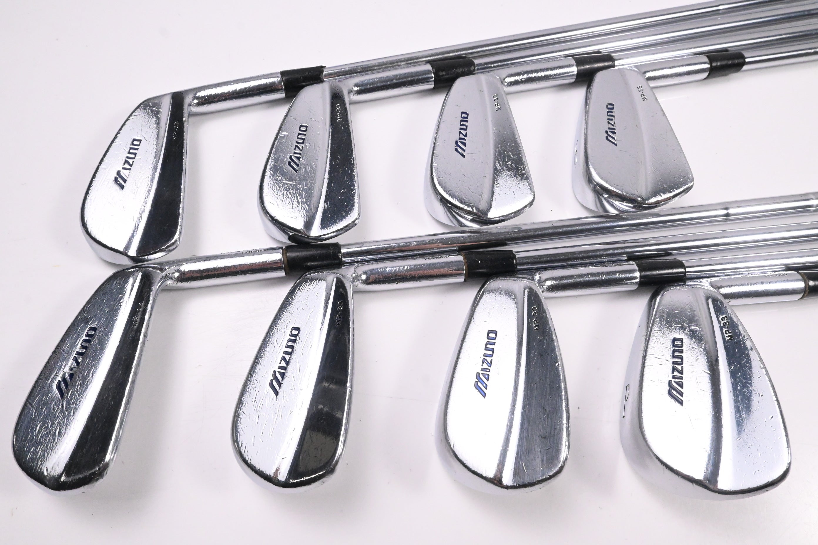 Mizuno MP-33 Irons / 3-PW / Stiff Flex Dynamic Gold S400 Shafts