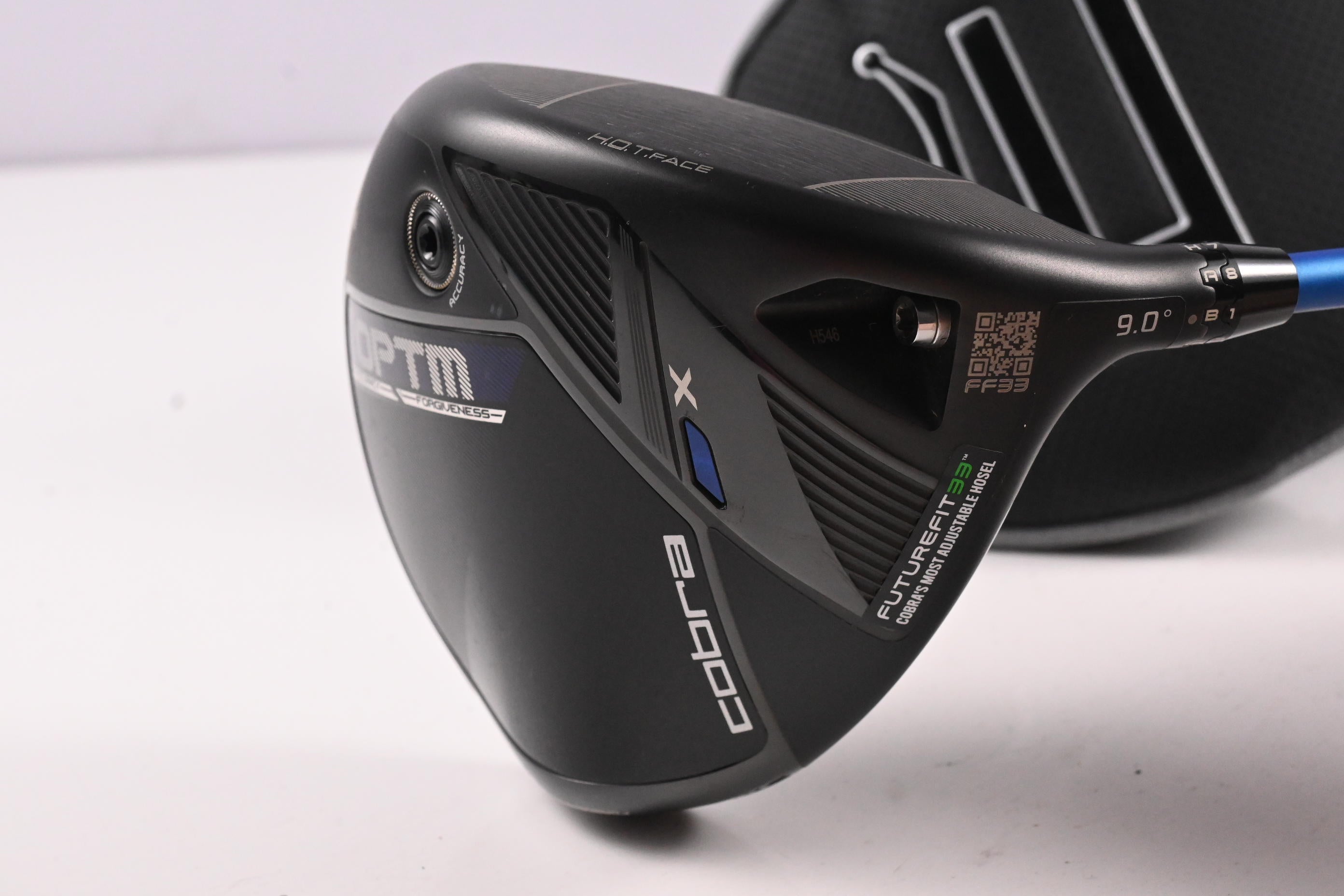 Cobra OPTM X Driver / 9 Degree / Stiff Flex Denali Frost CB Blue 60 Shaft
