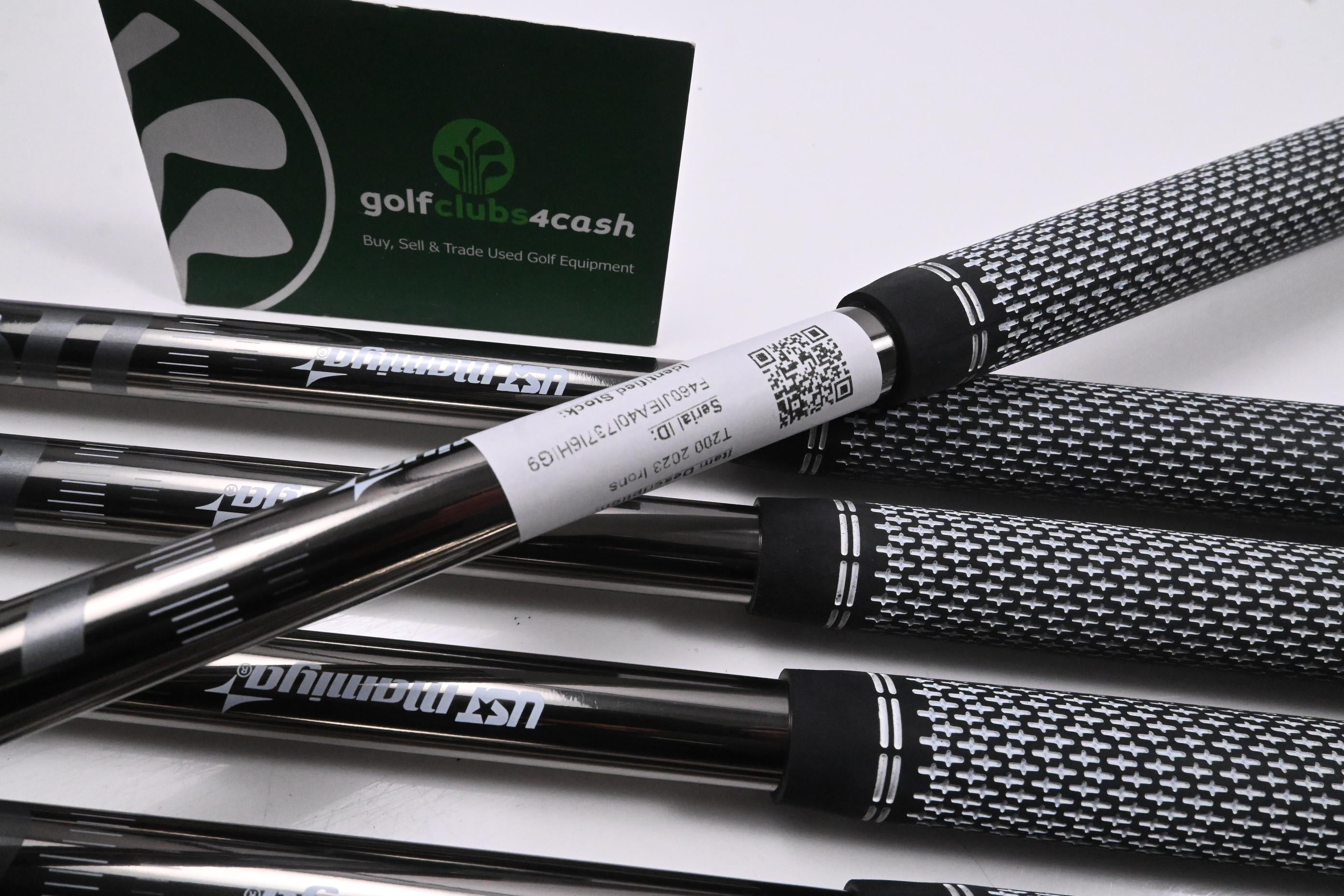 Titleist T200 2023 Irons / 4-PW+48 / Stiff Flex UST Mamiya Recoil 95 Shafts