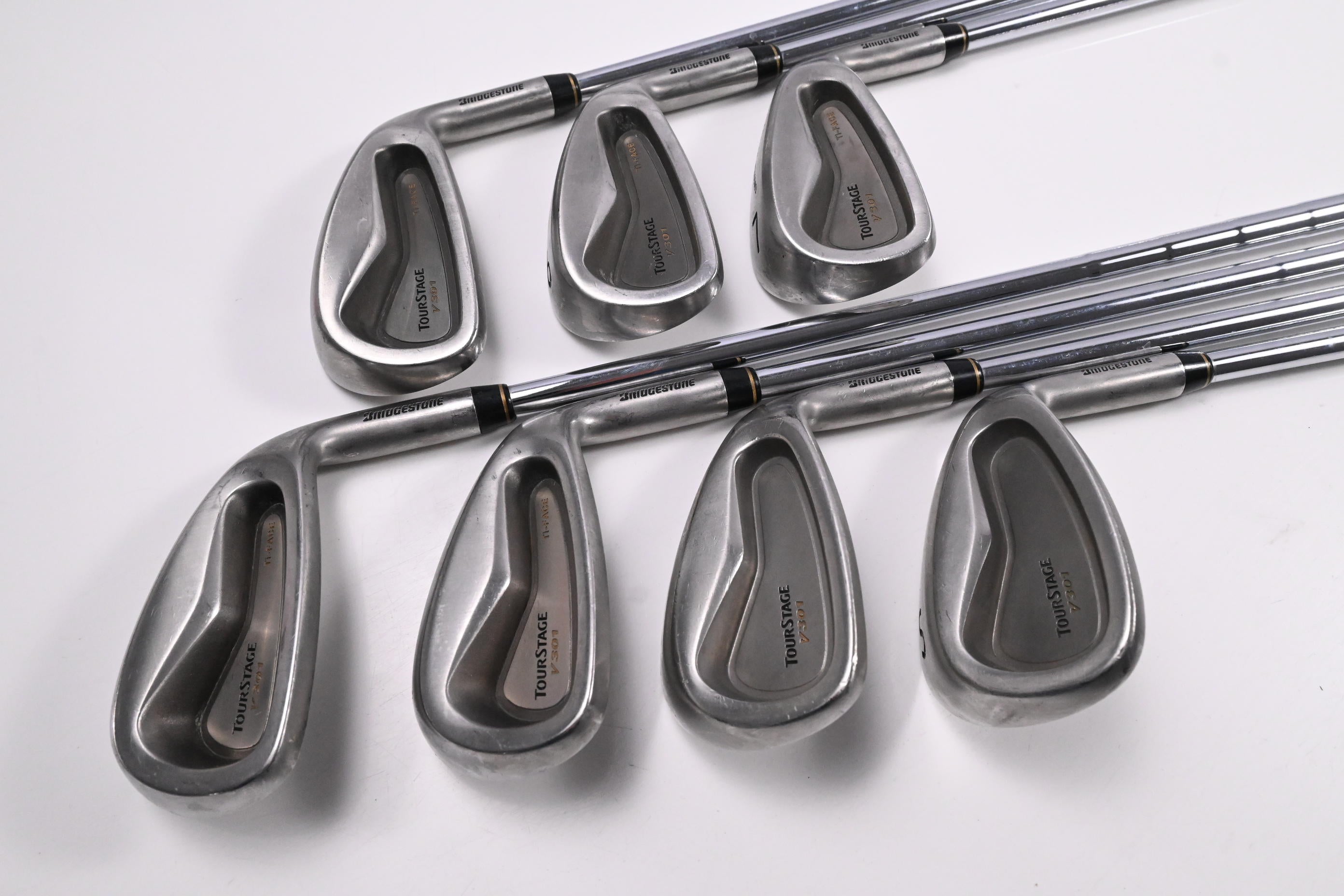 Bridgestone V-301 Irons / 5-PW+SW / Stiff Flex N.S.Pro 950GH Shafts
