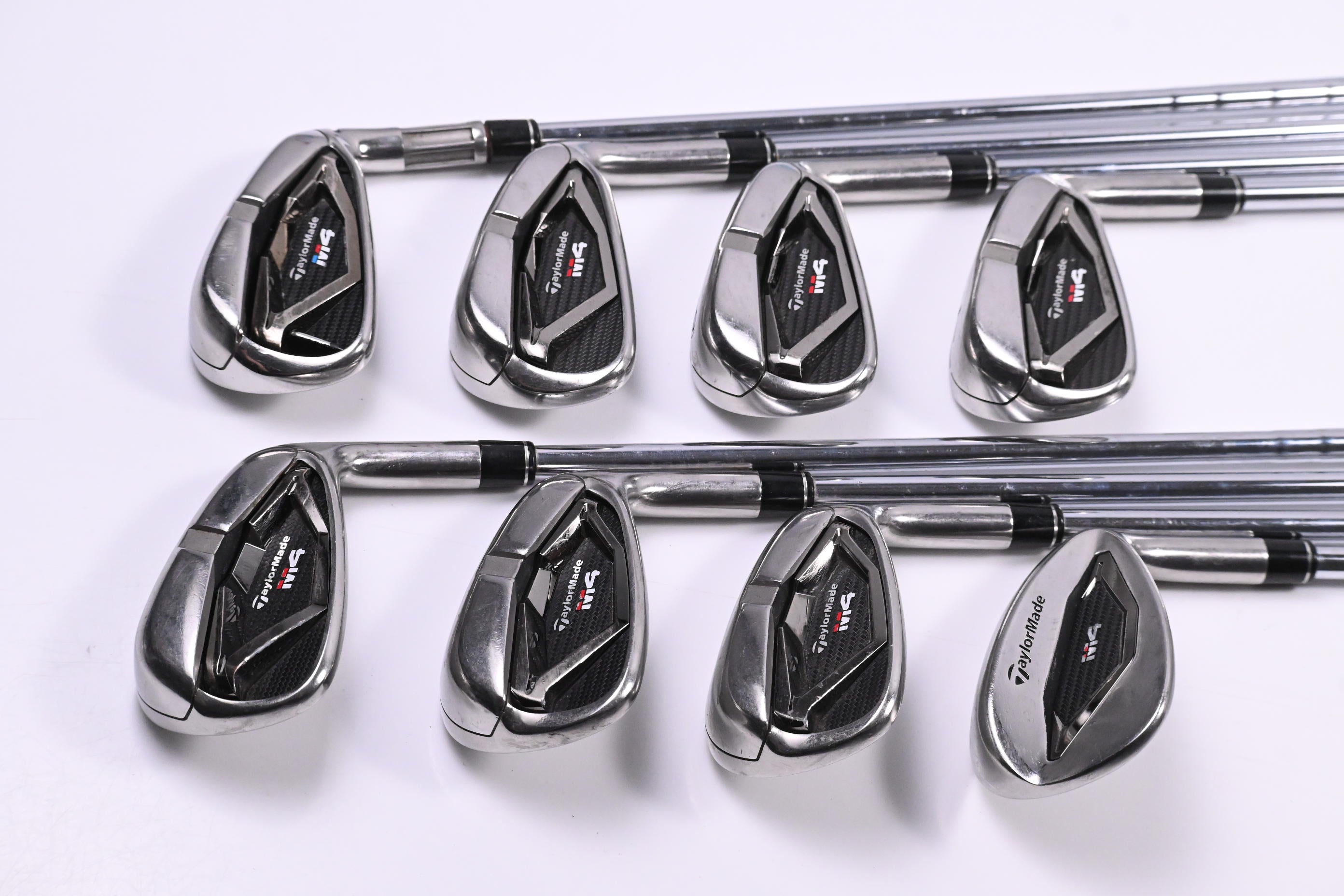 Taylormade M4 Irons / 4-PW+SW / Regular Flex KBS MAX MT 85 Shaft