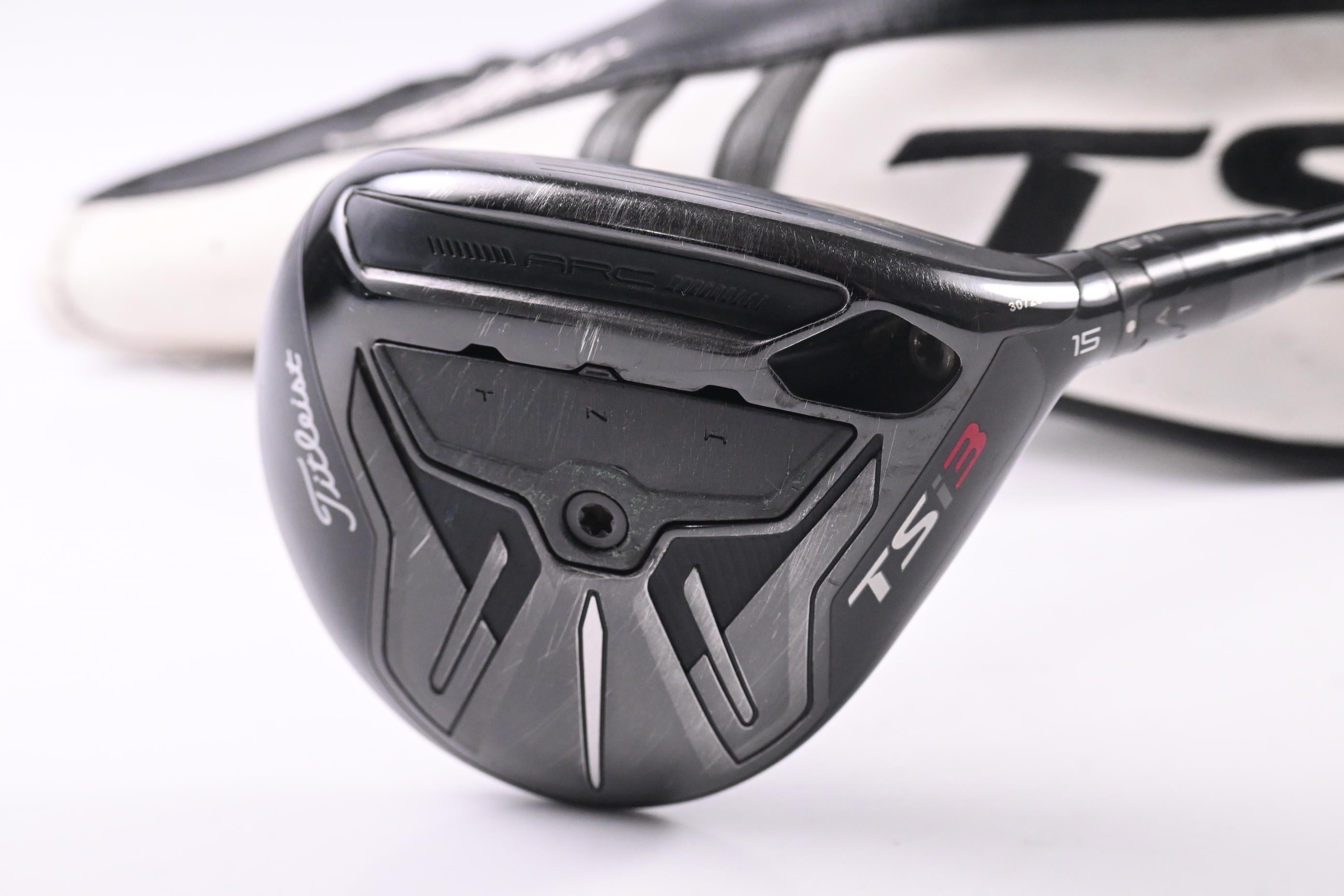 Titleist TSi3 #3 Wood / 15 Degree / Stiff Flex HZRDUS Smoke RDX 70 Shaft