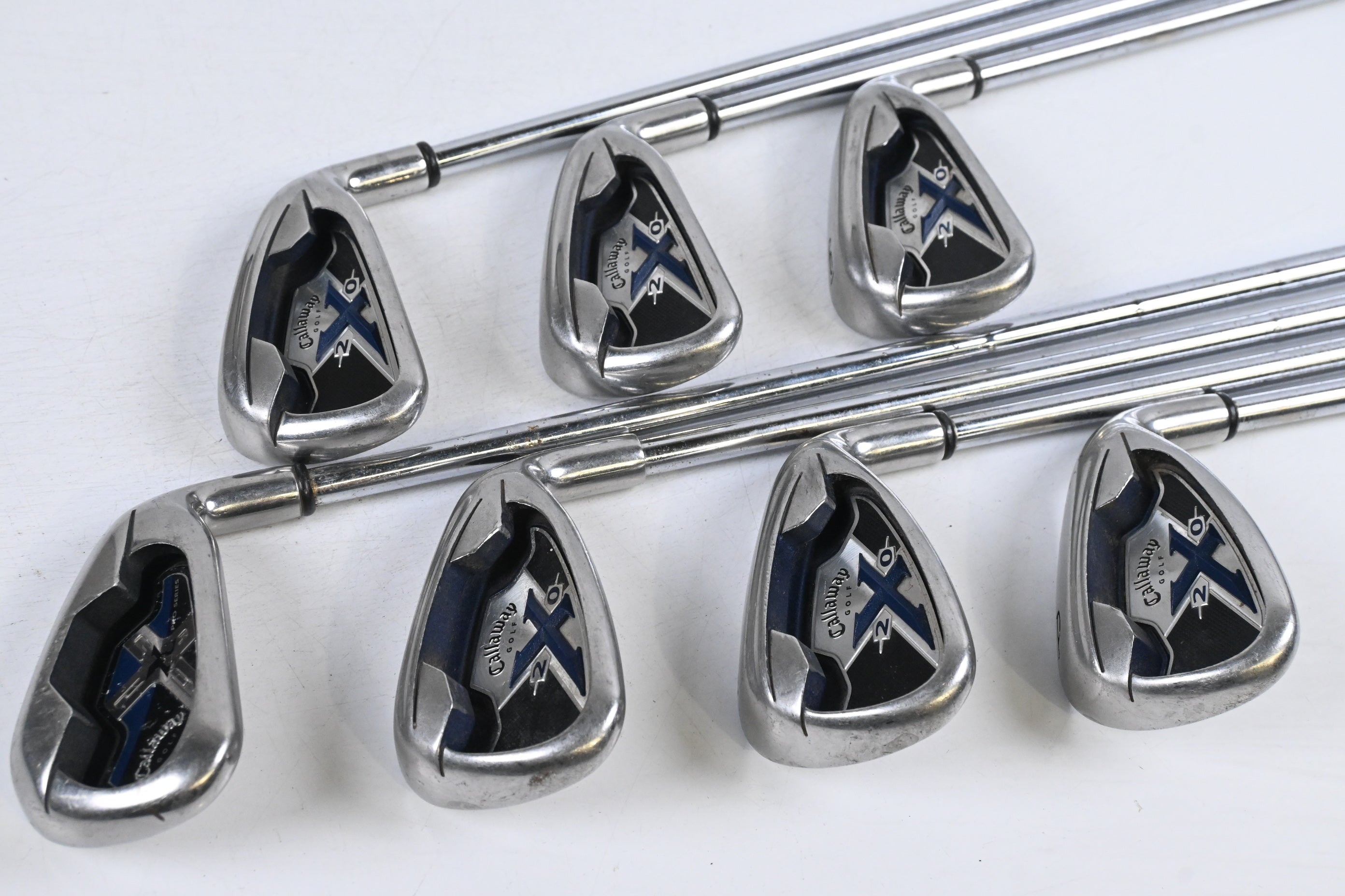 Callaway X-20 Irons / 4-PW / Uniflex Steel Shafts