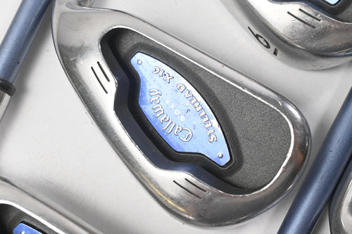 Ladies Callaway X-16 Irons / 4-PW+SW / Ladies Flex System UL45 Shafts