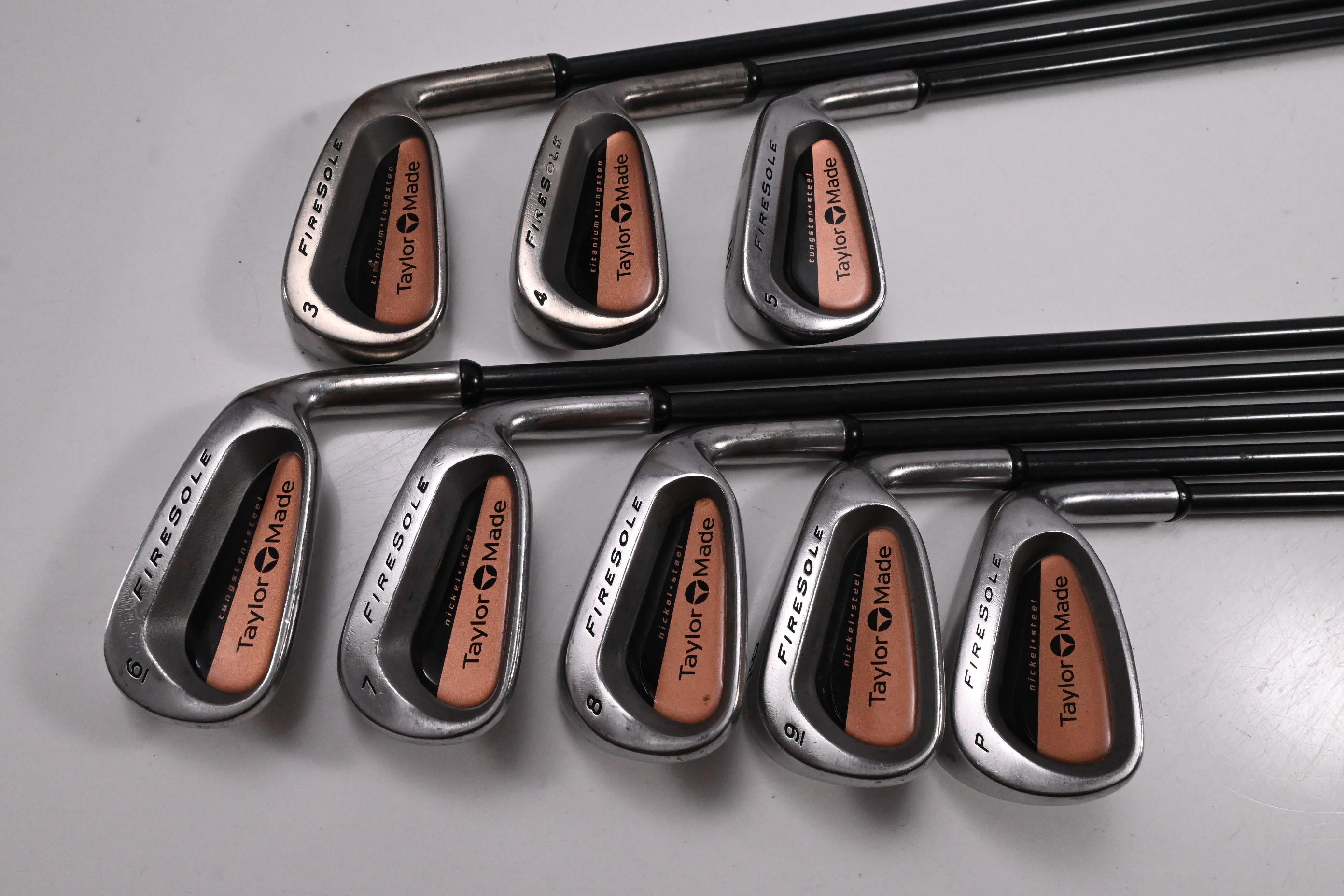 Taylormade Firesole Irons / 3-PW / Regular Flex UST Compettion 75 Shaft