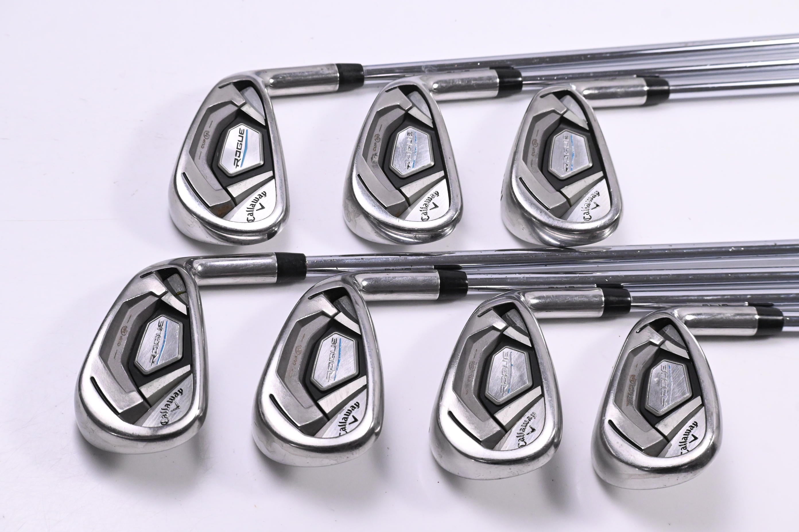 Callaway Rogue Irons / 4-PW / Stiff Flex True Temper XP 95 S300 Shafts