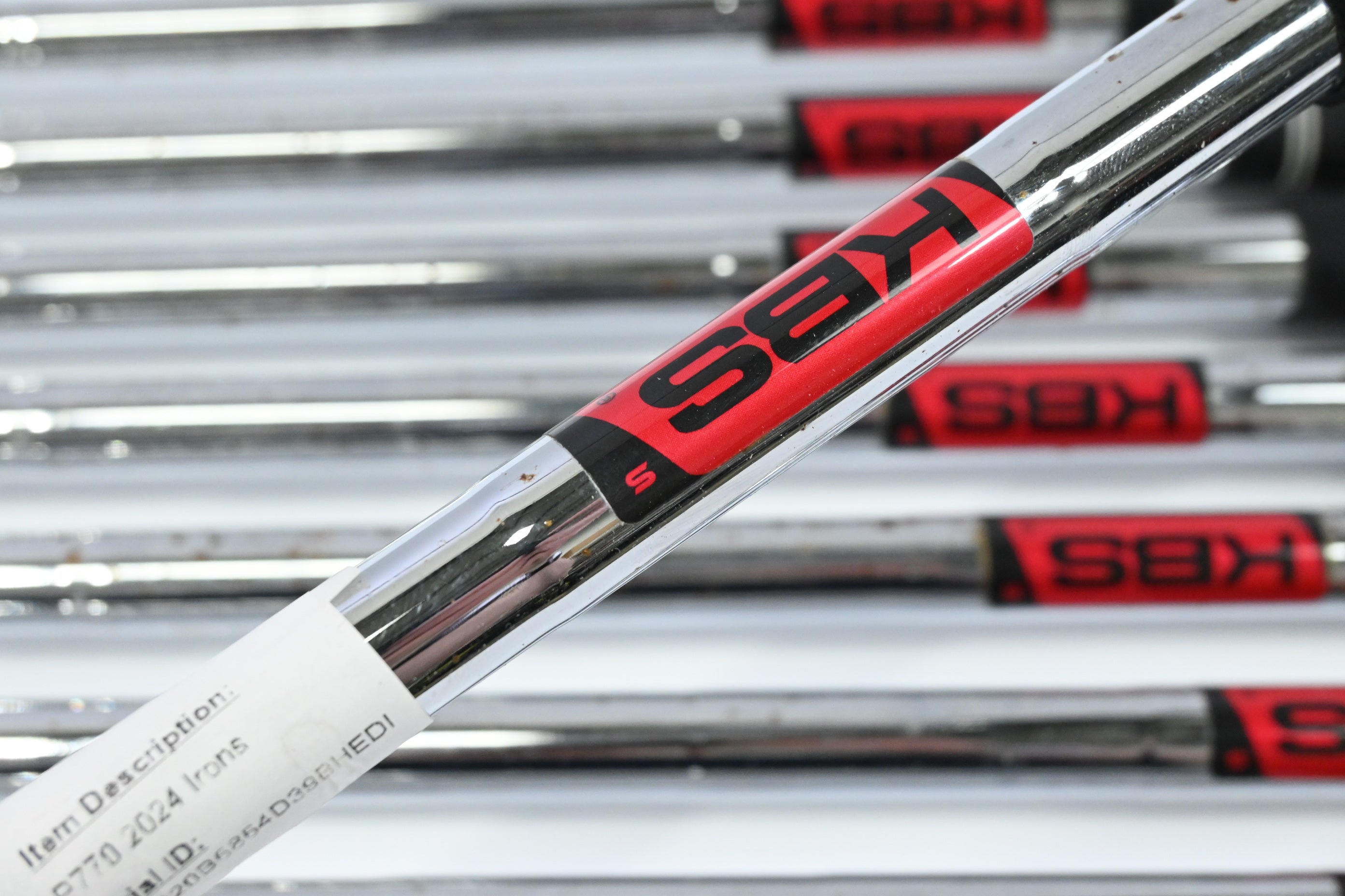 Taylormade P770 2024 Irons / 4-PW+AW / Stiff Flex KBS Tour Shafts
