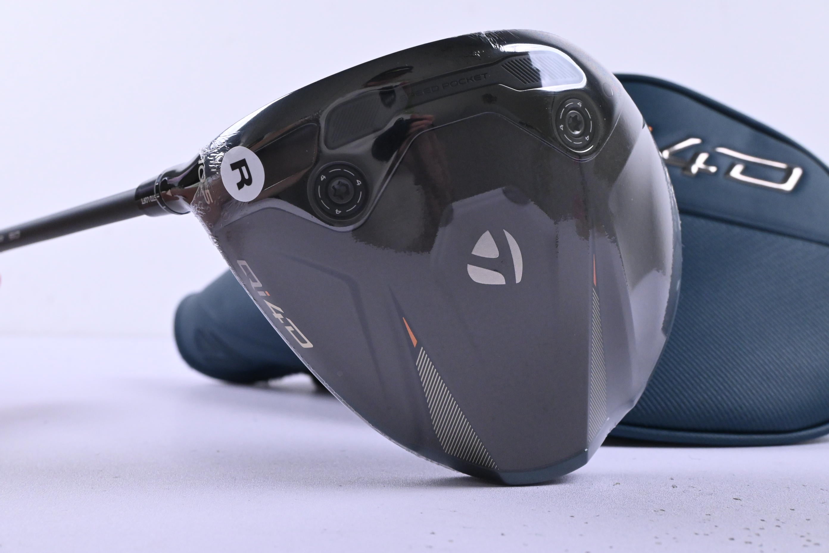 Left hand Taylormade Qi4D Driver / 10.5 Degree / Regular Flex REAX 50 Shaft
