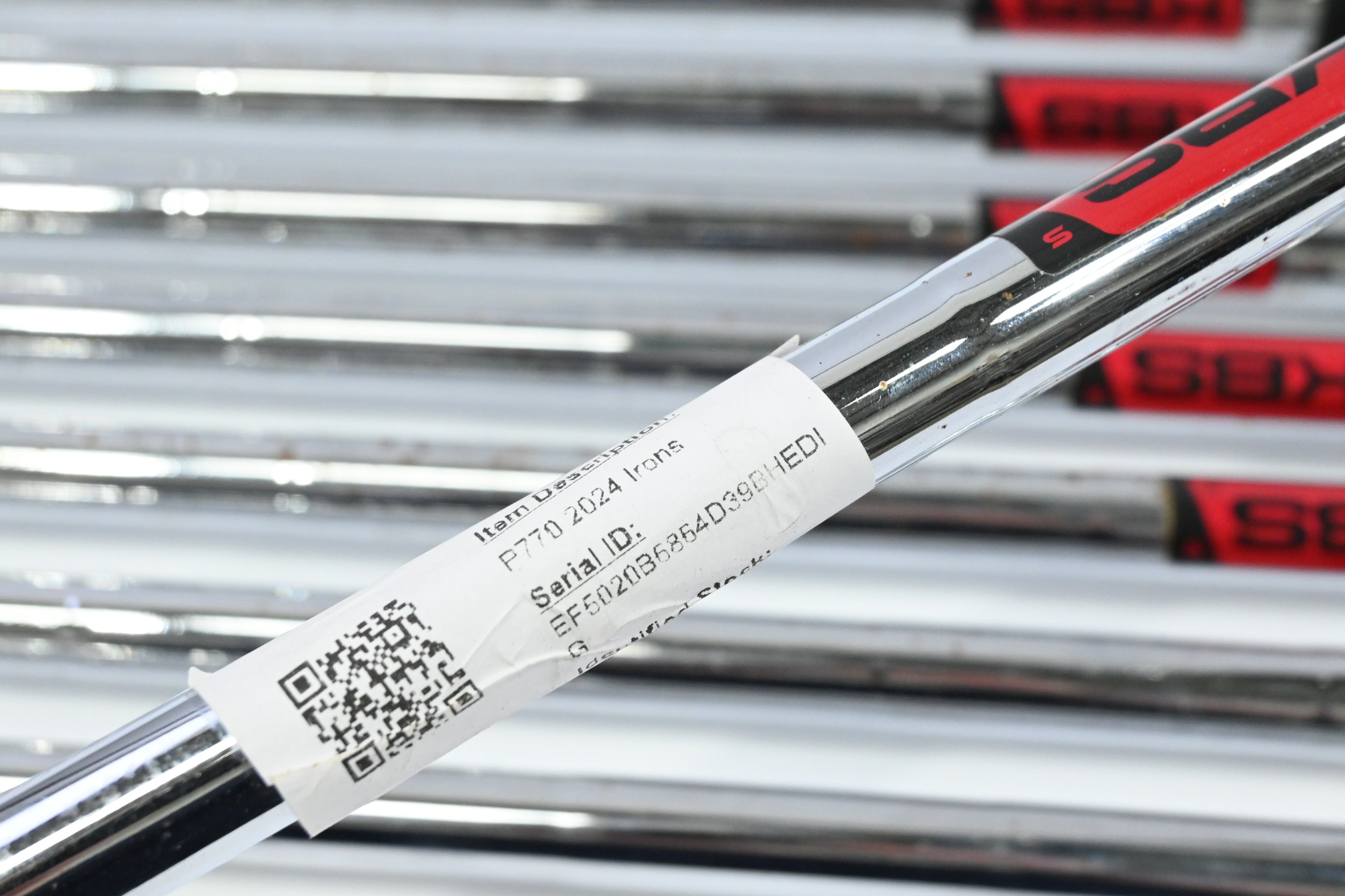 Taylormade P770 2024 Irons / 4-PW+AW / Stiff Flex KBS Tour Shafts