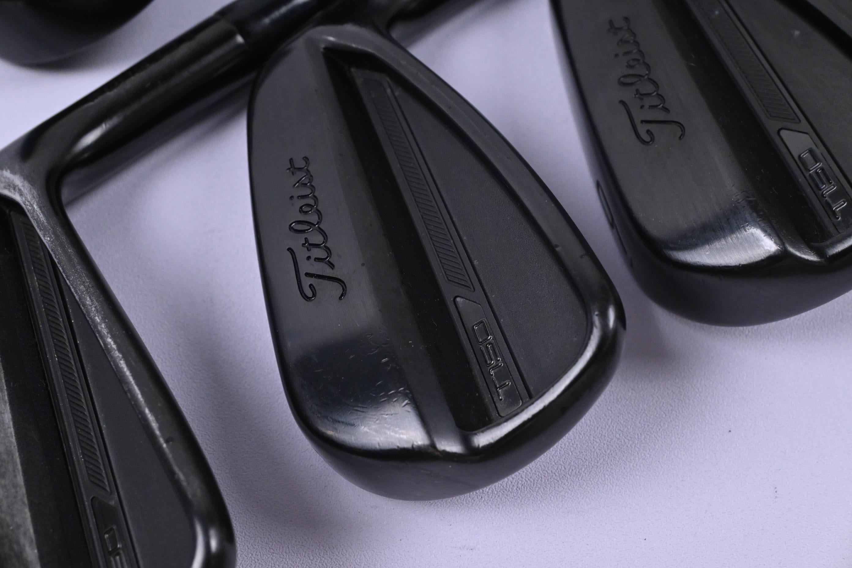 Titleist T150 Black Vapor Irons / 4-PW / Stiff Flex Project X LZ Shafts