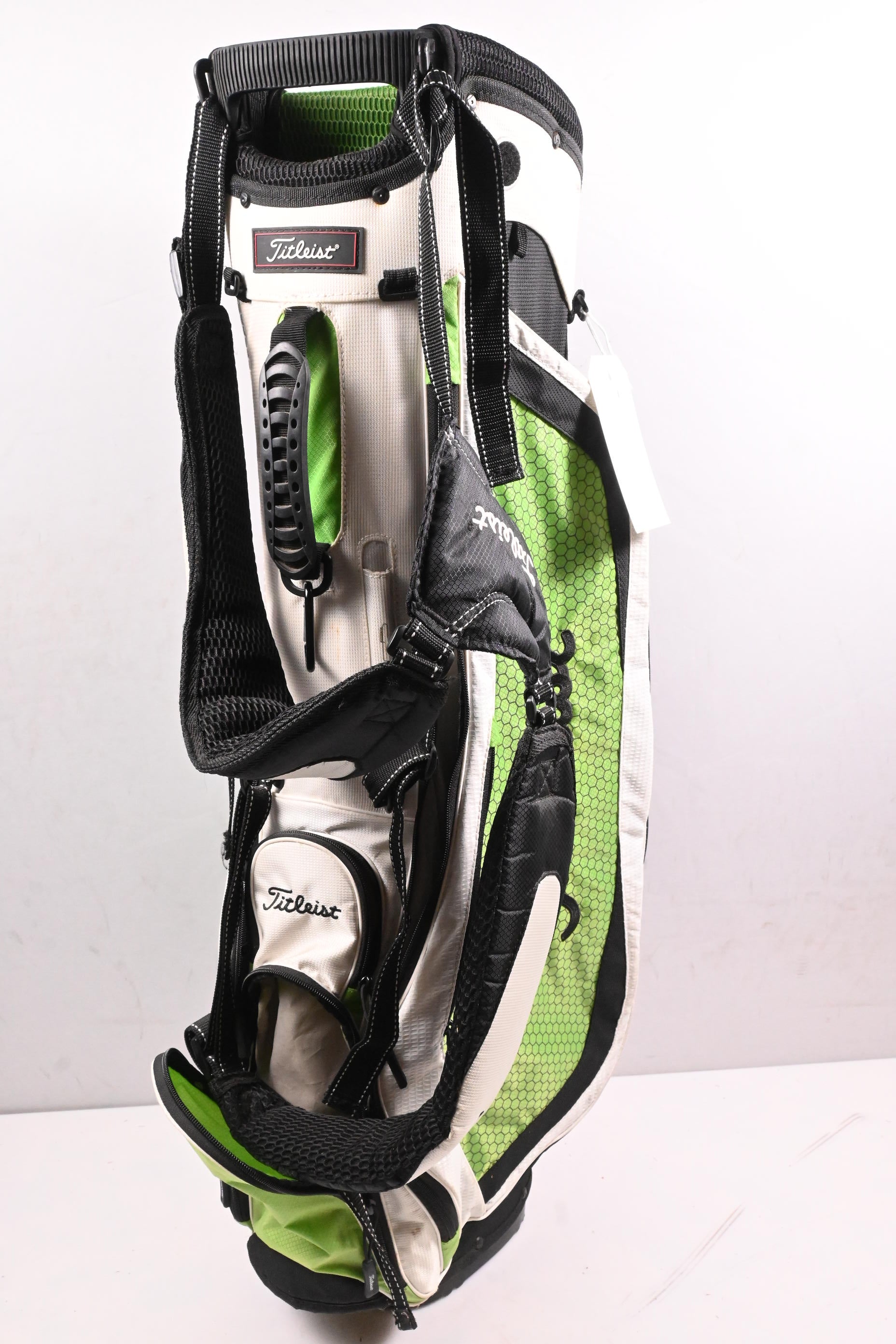 Titleist Stand Bag / 3-Way Divider / White, Green, Black