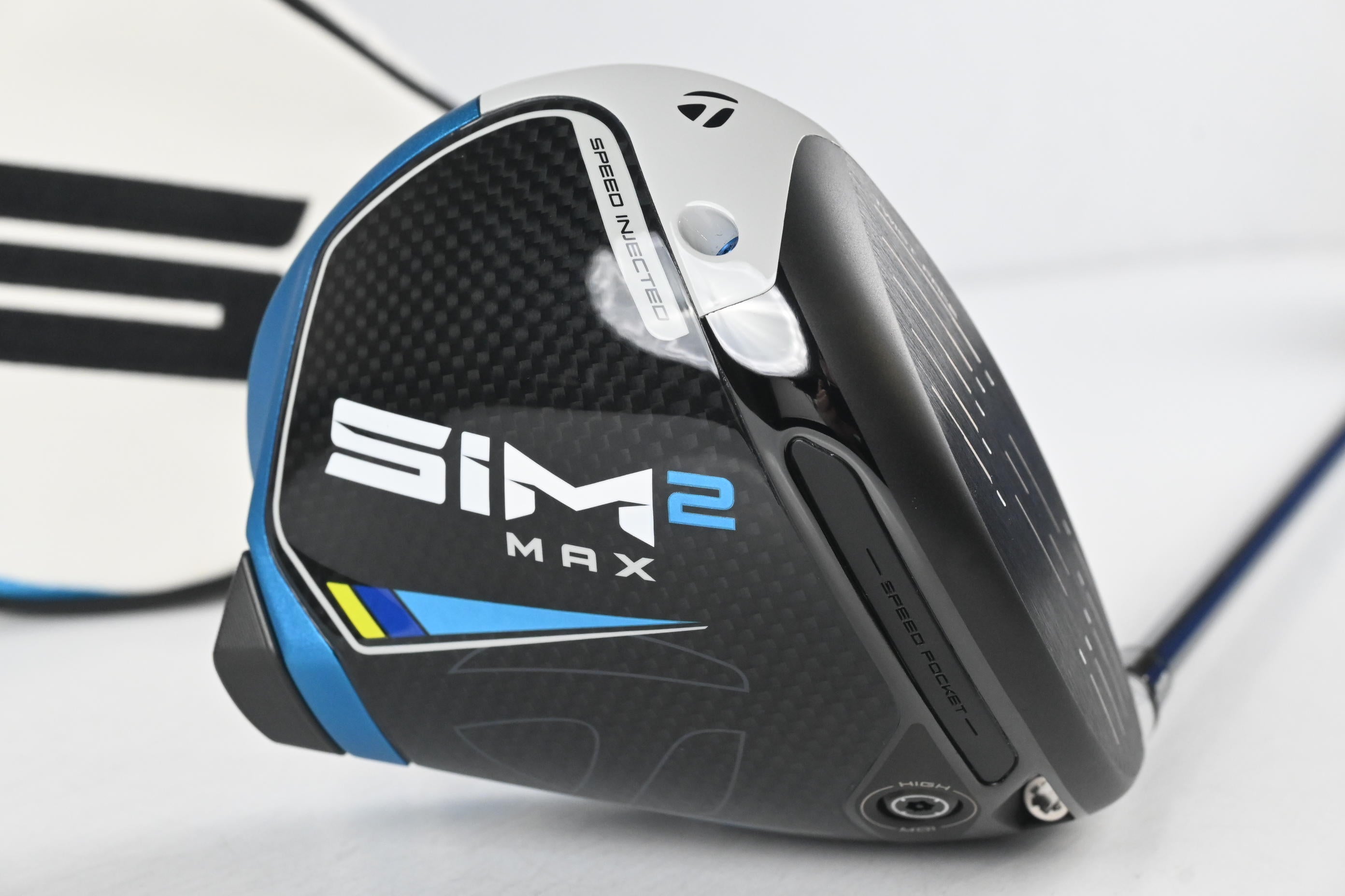 Taylormade SIM2 Max Driver / 9 Degree / Stiff Flex Fujikura Ventus Blue 5 Shaft
