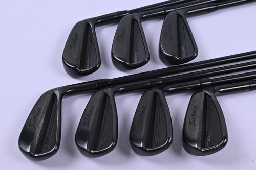 Titleist T150 Black Vapor Irons / 4-PW / Stiff Flex Project X LZ Shafts