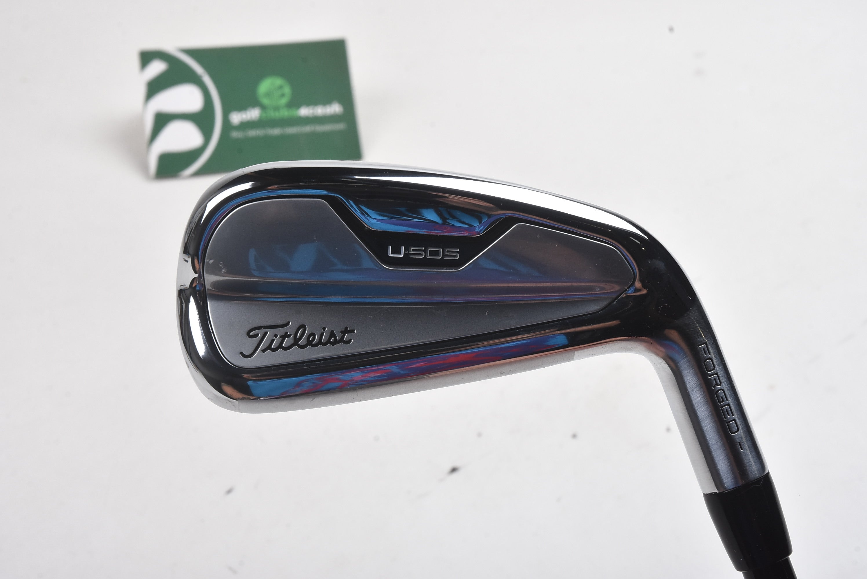 Titleist U505 #4 Iron / 22 Degree / Regular Flex HZRDUS Smoke Black RDX 80 Shaft