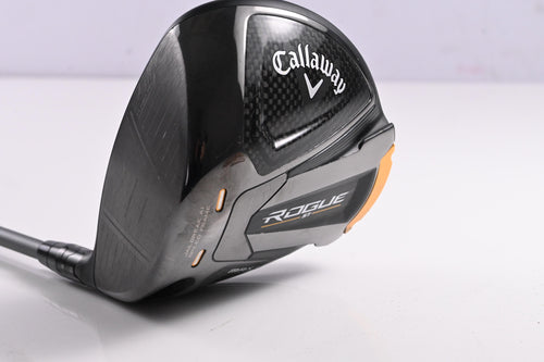 Left Hand Callaway Rogue ST MAX LS Driver / 9 Degree / Stiff Flex Denali Frost