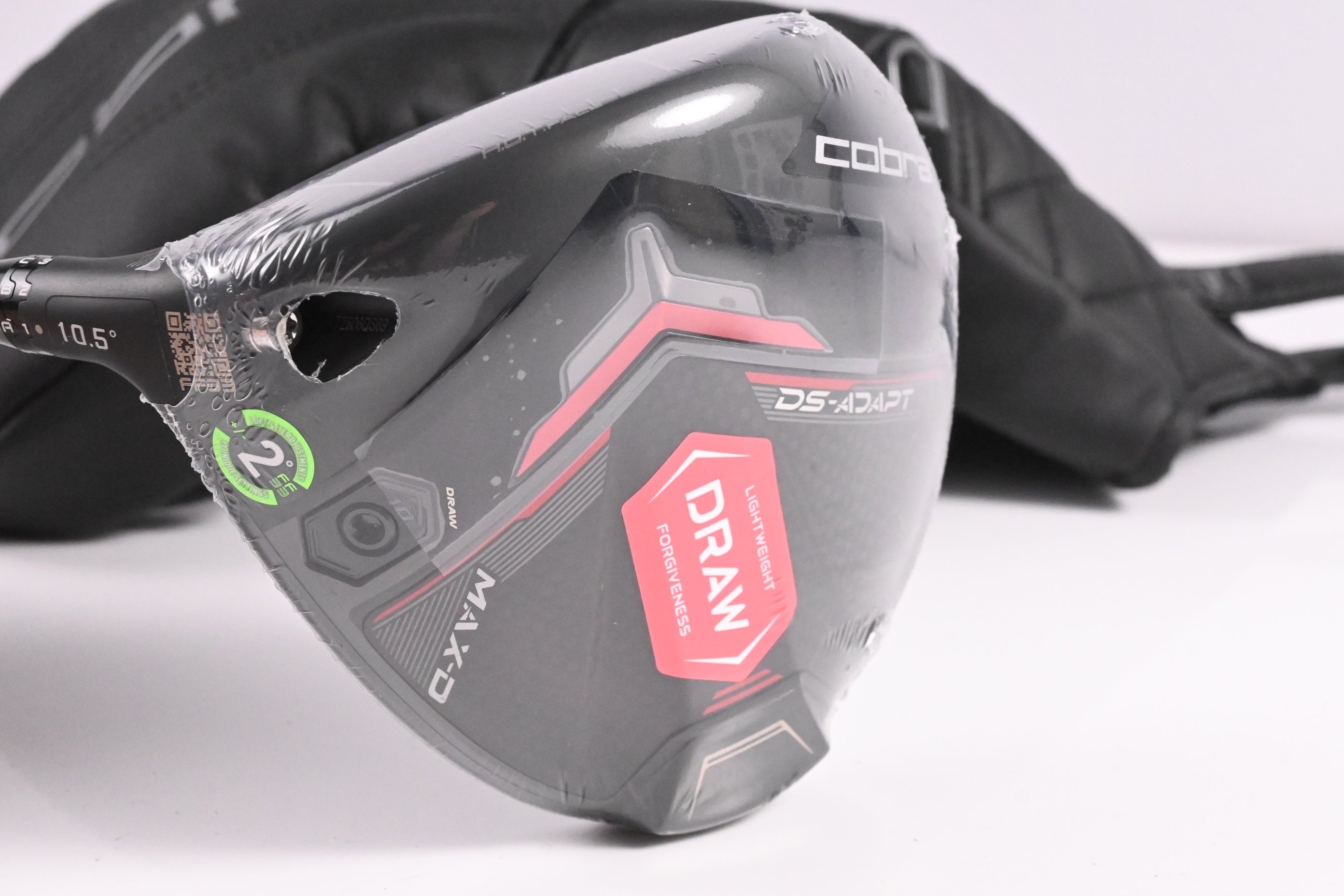 Left Hand Cobra DS-Adapt MAX-D Driver / 10.5 Degree / Senior Flex Vanquish 4